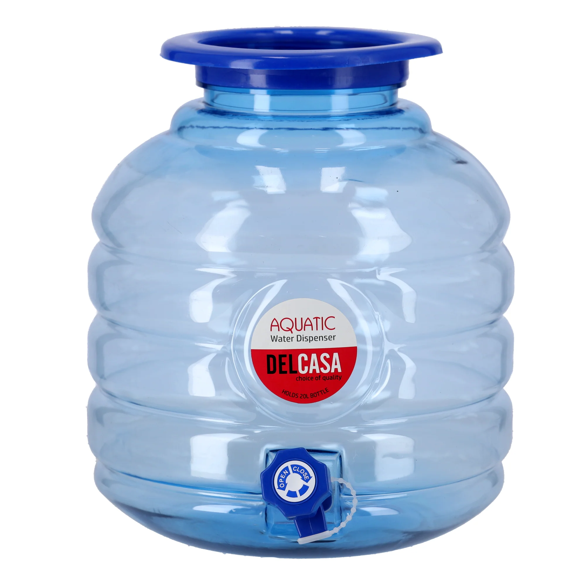 Aquatic DC1123 20L Water Dispenser| leakproof water storage with anti-dust design & bacterial protection| universal fit up to 20L bottle & tool-free installation|