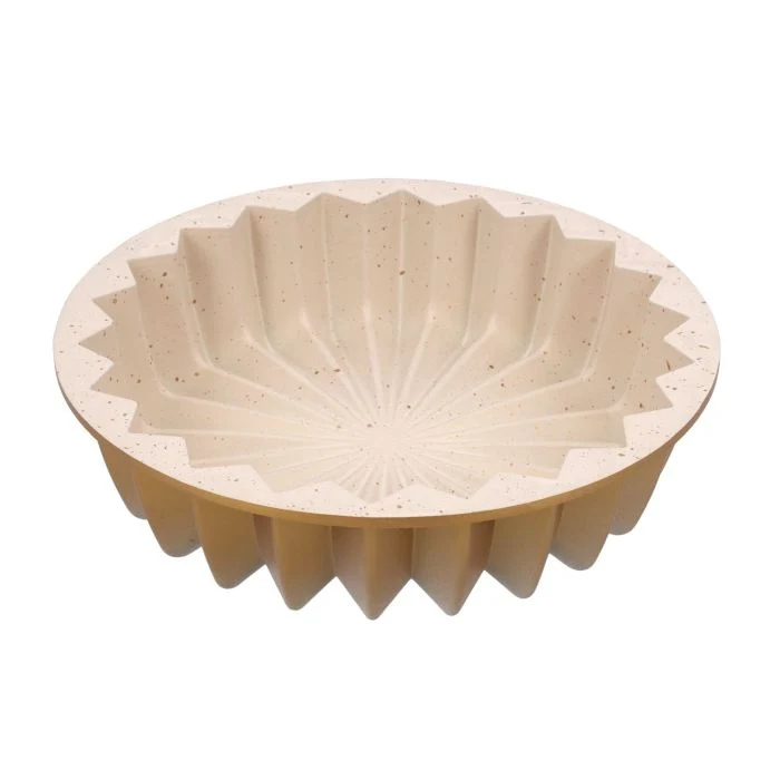 Classic Bundt Cake Pan, Aluminium Bakeware, RF10840 | Beautiful Design Cake Tin | Granite Coated Non-Stick Pan for Easy Food Release & Clean Up | Oven Safe Cake Tin - Image 4