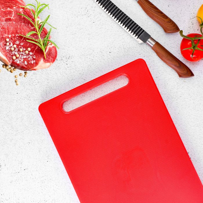 Classic Cutting Board, Polyethylene, RF10282 | Chopping Board | Non-Absorbent, Odorless & Non-Toxic | Crack/Chip Resistant | Easy Grip Handle - Image 7