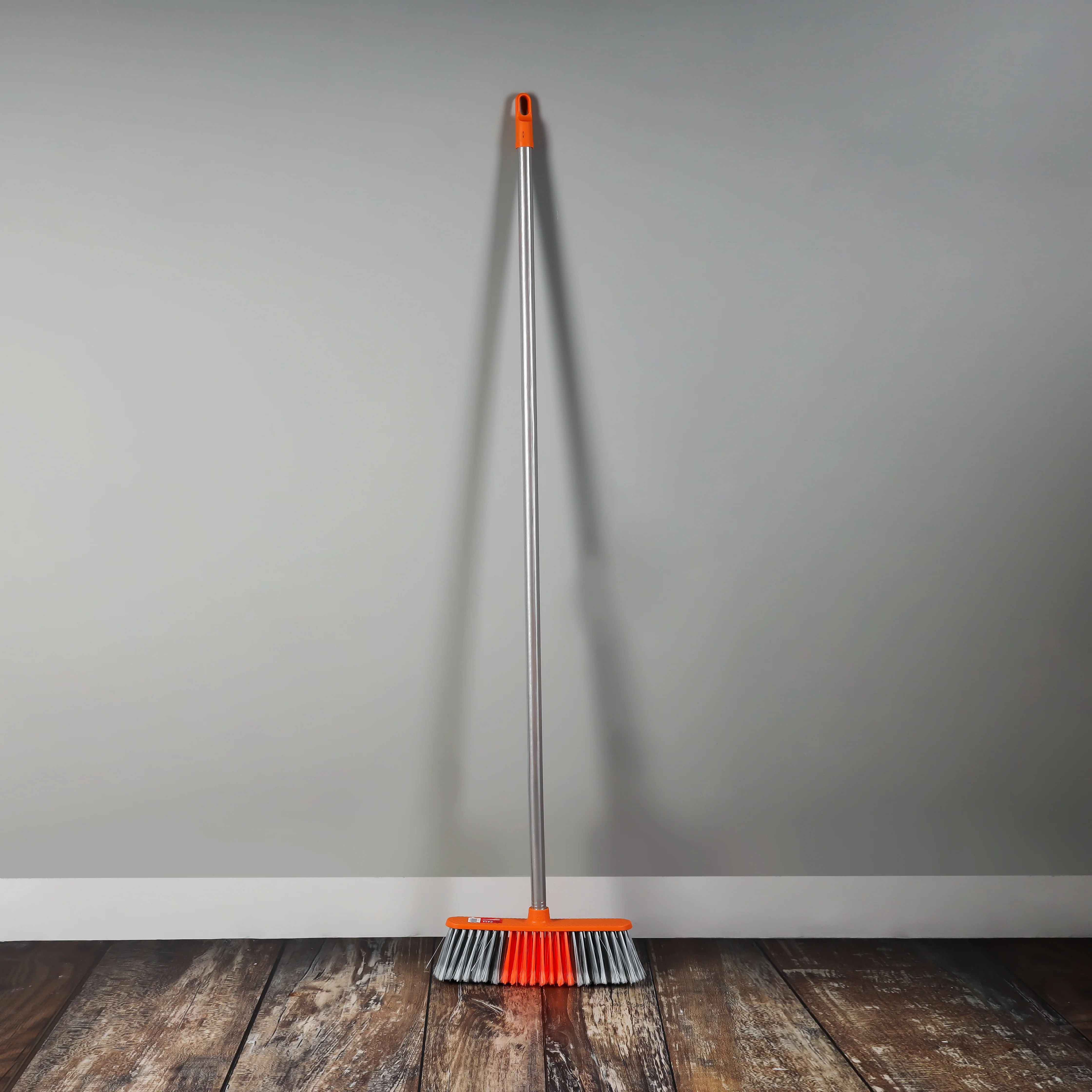 Delcasa DC1081 Broom| PVC Coated Wooden Handle features durable bristles| sturdy grip and efficient sweeping for homes, kitchens and offices daily for daily use| - Image 2