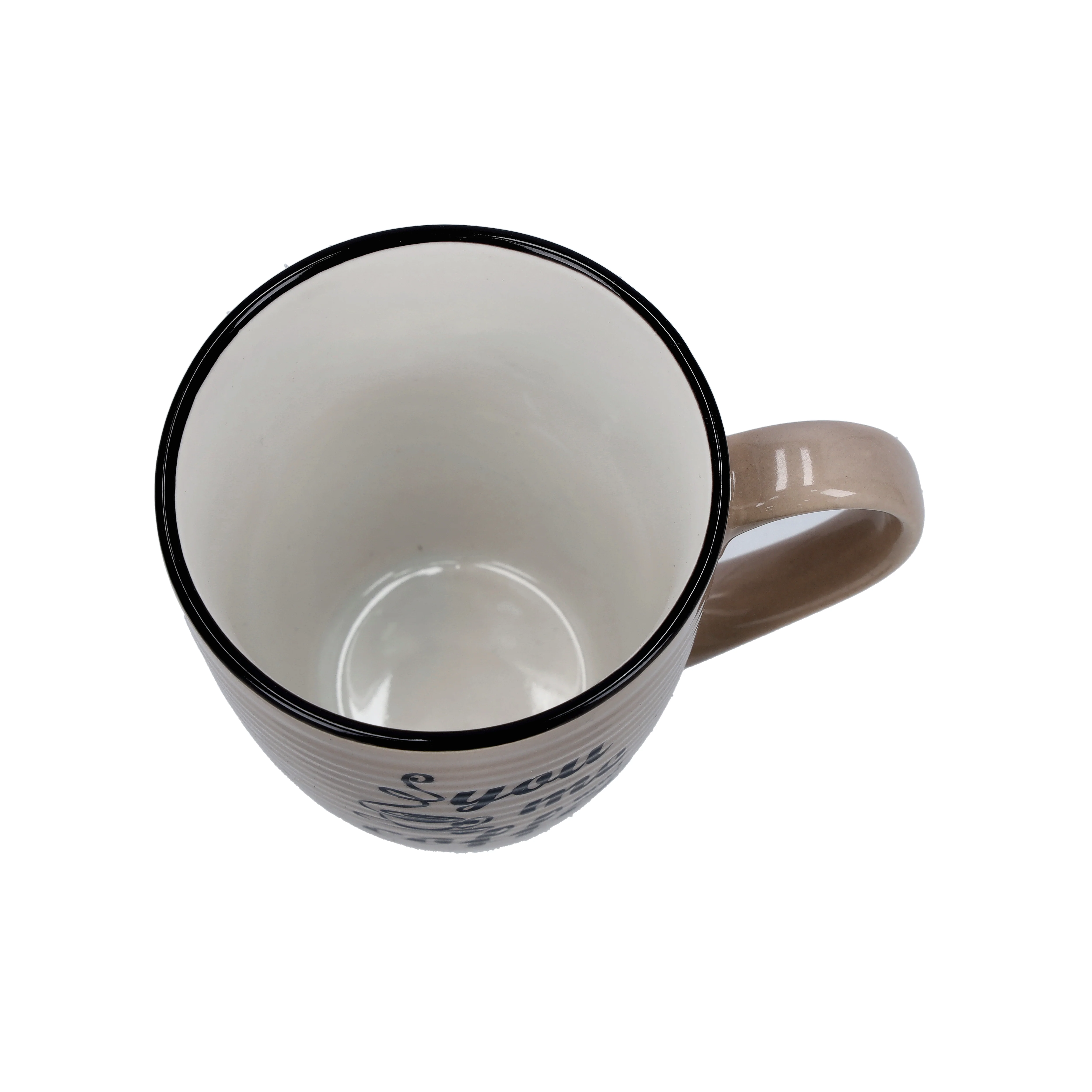 Delcasa DC1436 Stoneware Mug| Printed Coffee Mug with durable stoneware build, stylish design, ergonomic handle & smooth finish for daily use at home or office| - Image 5
