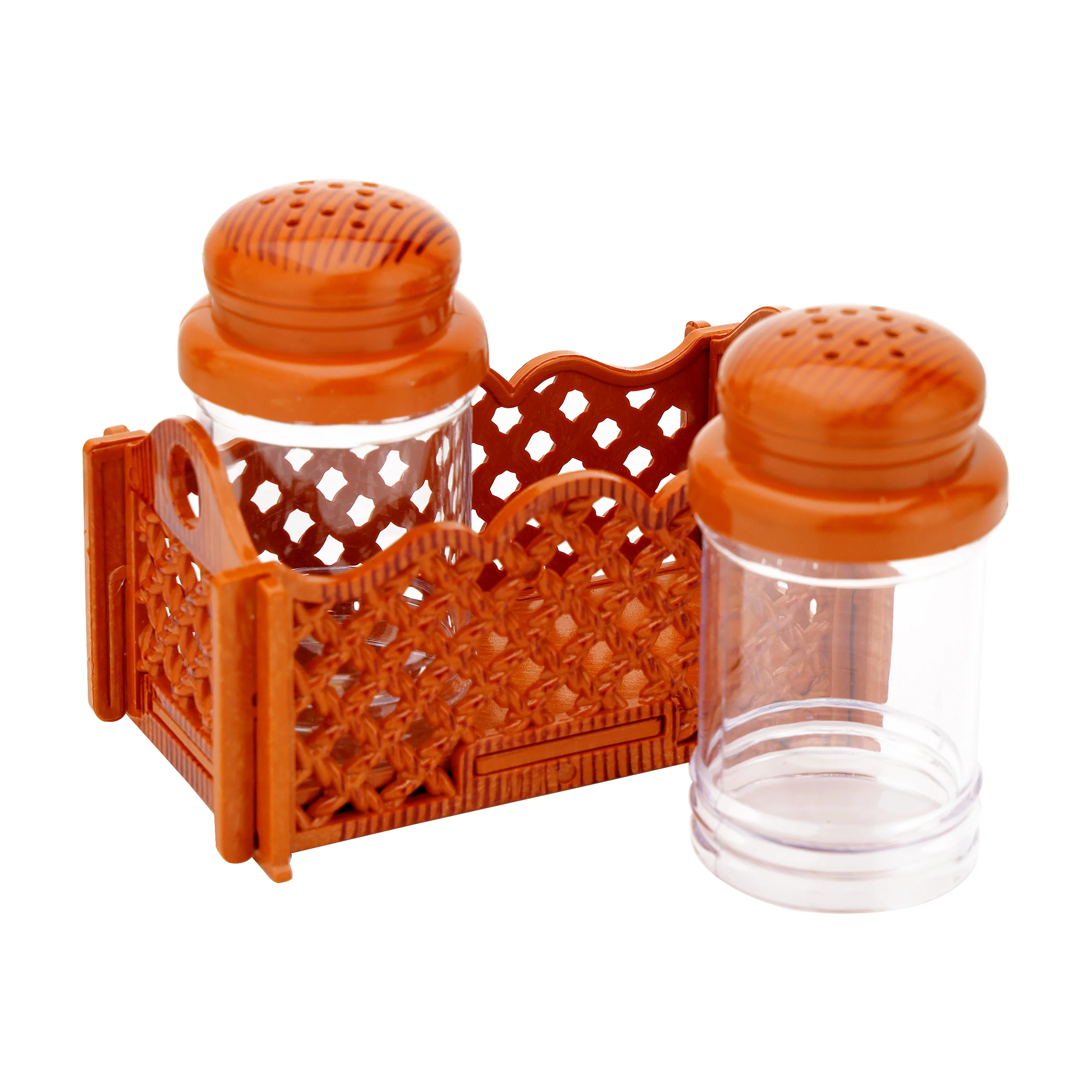 Delcasa DC1483 Daisy Salt & Pepper Shaker Set| 2 shakers of 68ml each with compact stand| Stylish, ideal for kitchen & dining table use, easy to dispense spices| - Image 5