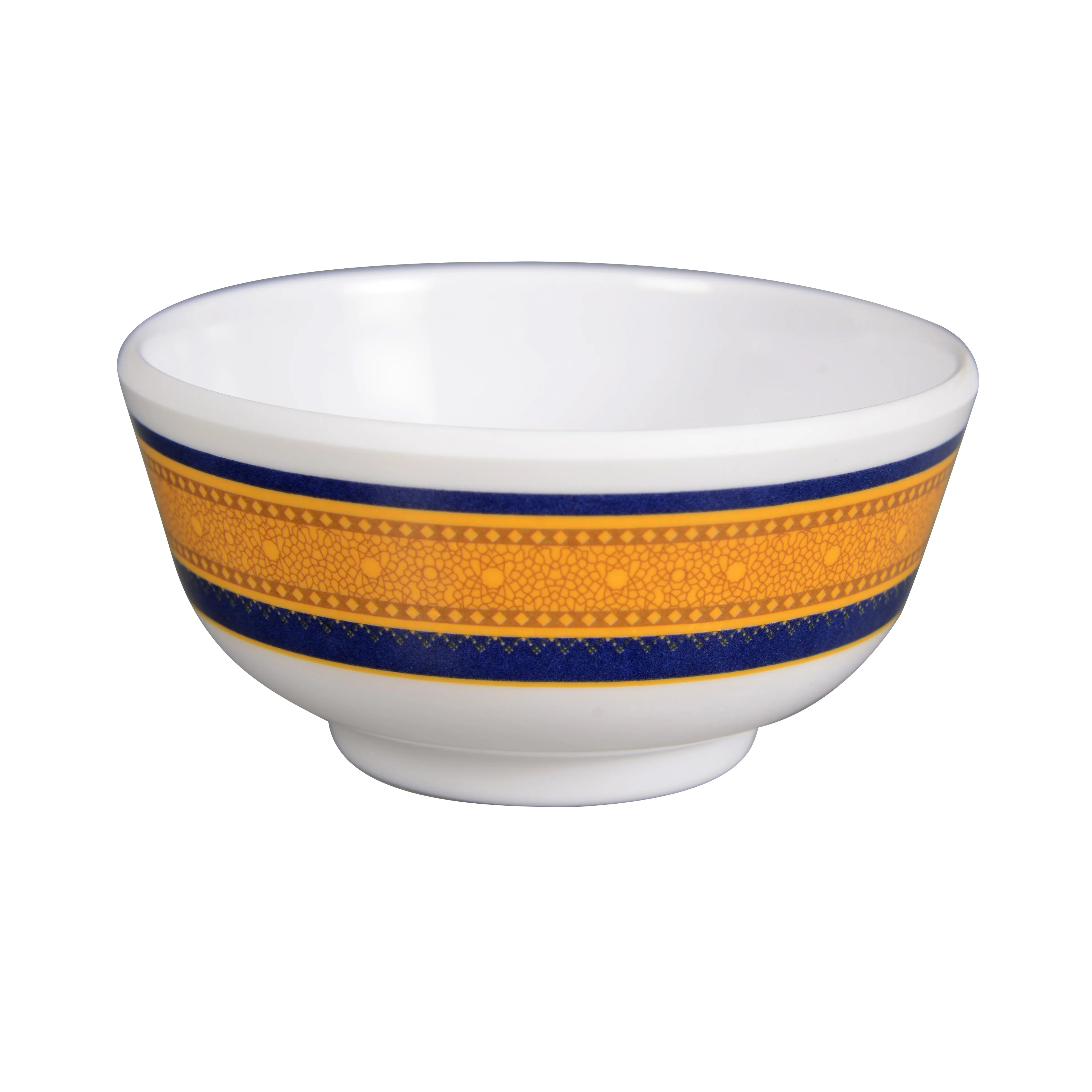 Delcasa DC1649 3.5-inch melamine serving bowl| lightweight durable design, Perfect for rice, pasta, desserts, cereals, soups, snacks & daily dining use at home|
