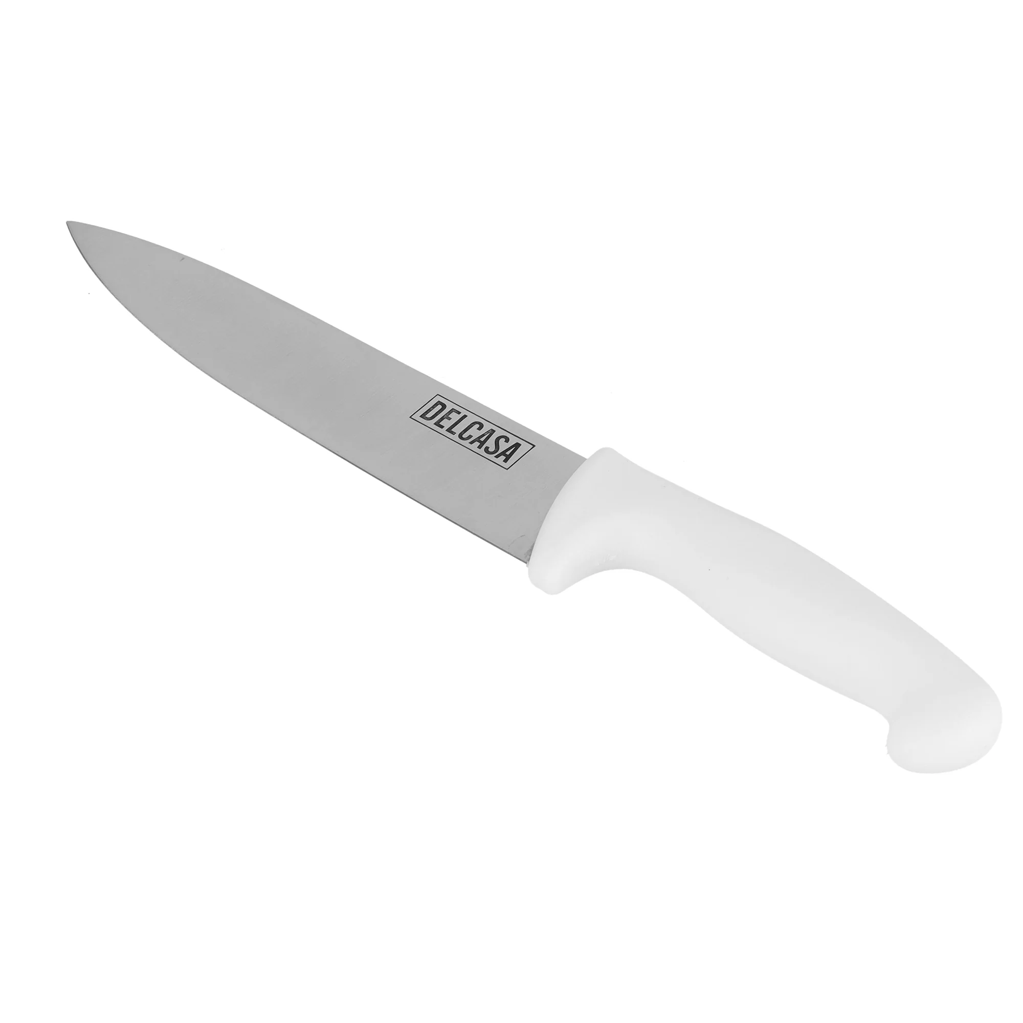 Delcasa DC1830 Chef Knife 8-inch| sharp stainless steel blade for slicing, chopping and dicing| Comfortable grip handle ensures control, for daily kitchen prep| - Image 5