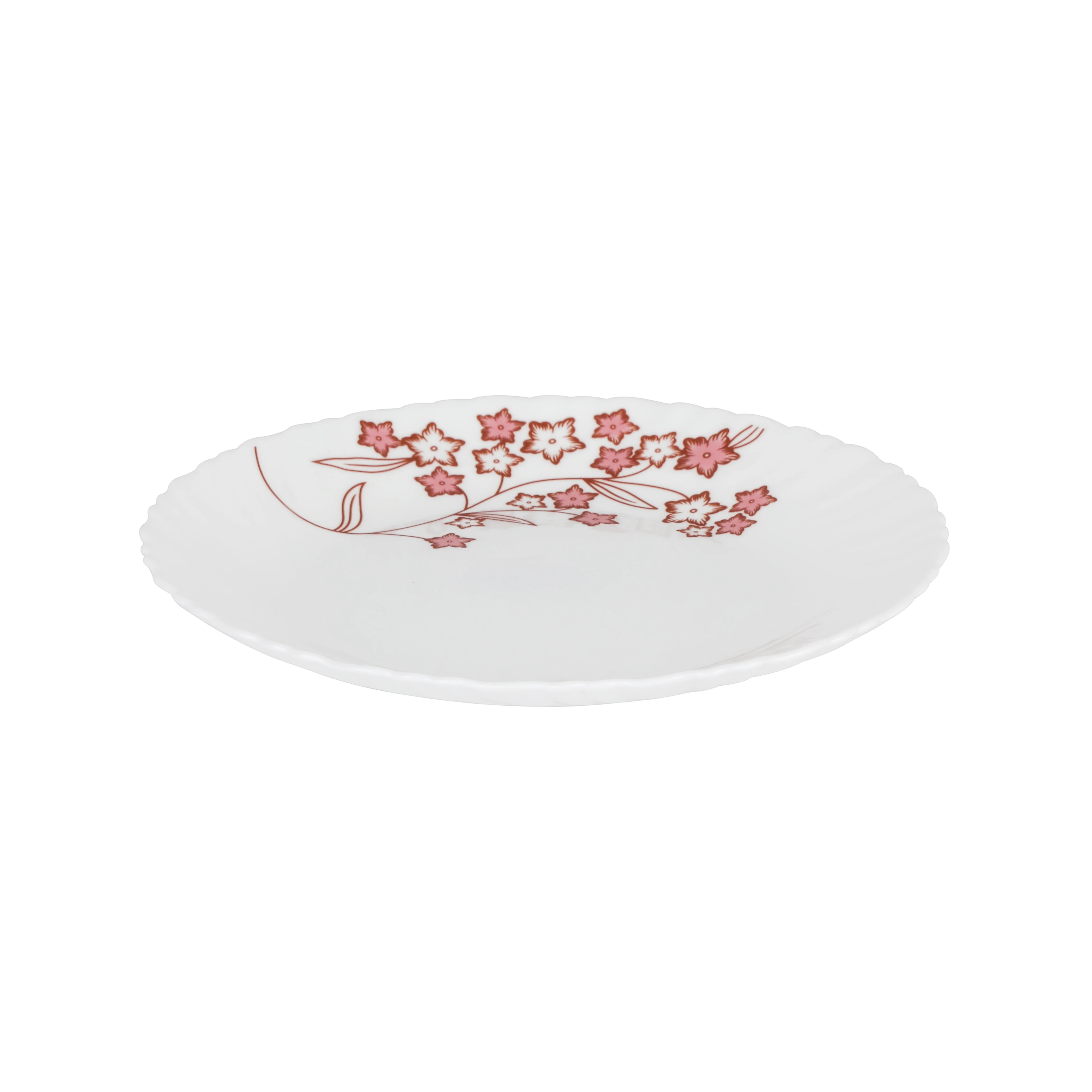 Delcasa DC2212 33 Pcs Opalware Dinner Set| includes plates, bowls and soup spoons| Lightweight, chip resistant and stain resistant, dishwasher and freezer safe| - Image 4
