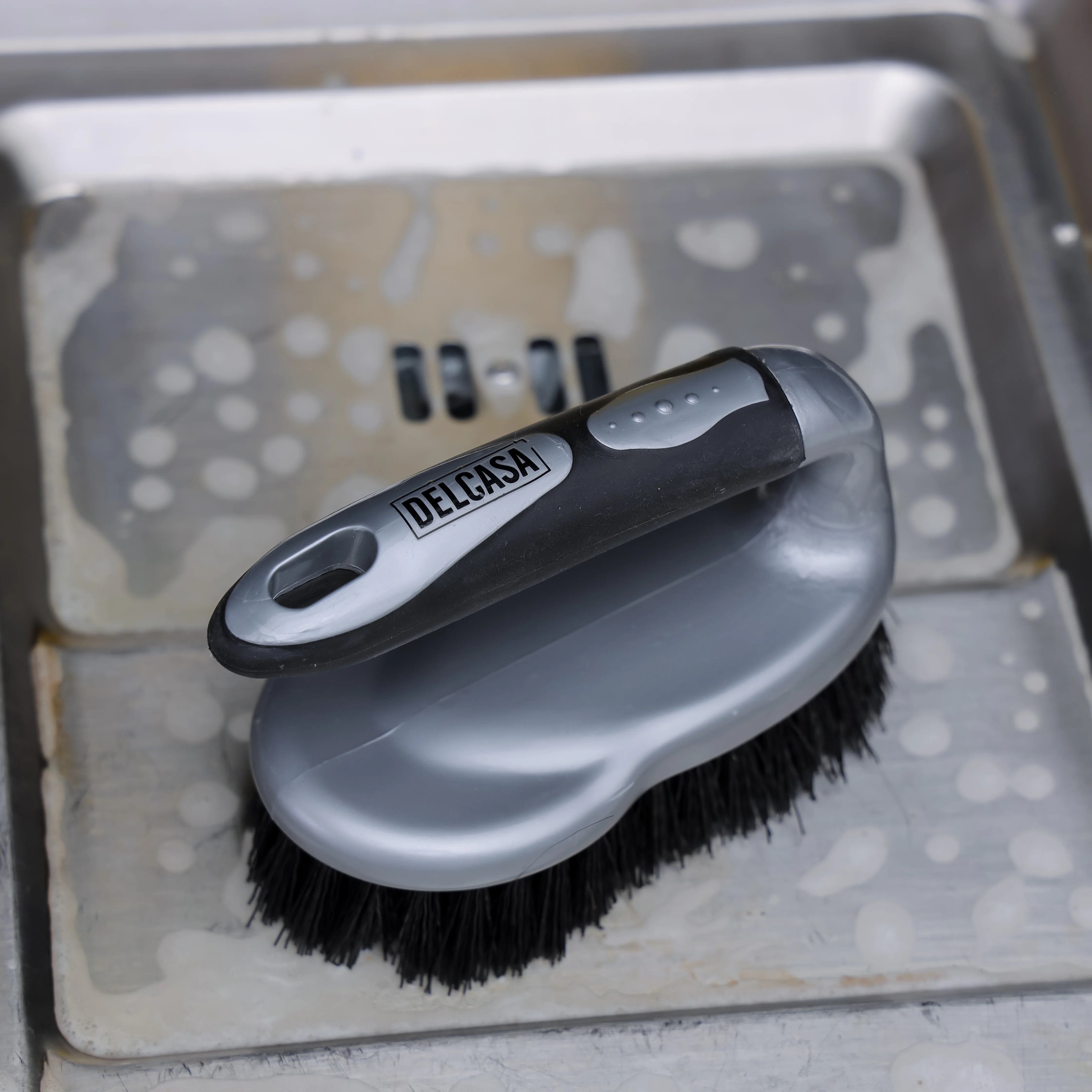 Delcasa DC2399 Floor/Dish Brush| made from durable PP & TPR material for long-lasting use| highly durable bristles with elegant design, floor & surface cleaning| - Image 2