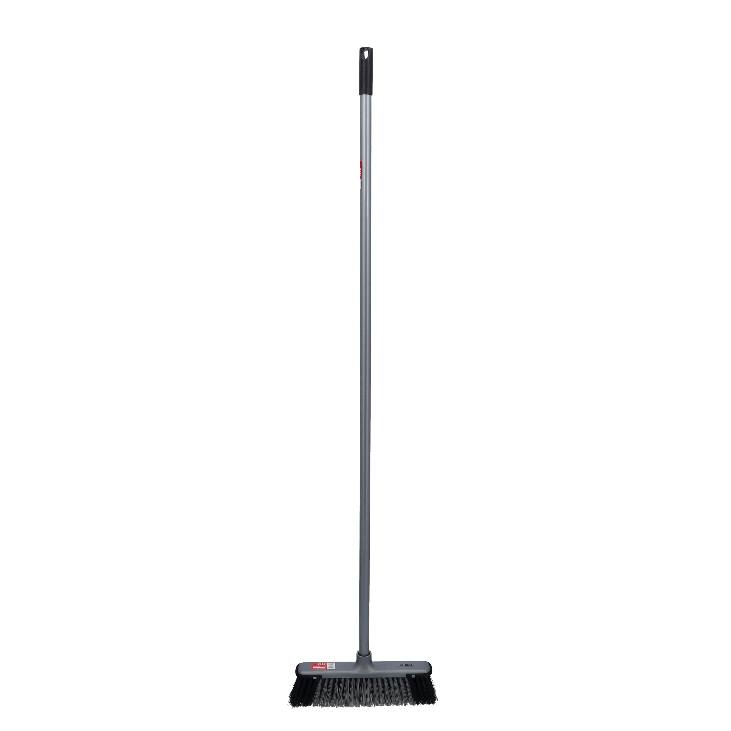 Delcasa DC2412 Floor Broom | from durable PP, TPR & PET material| Premium quality, strong bristles for effective sweeping, lightweight and ideal for daily uses|