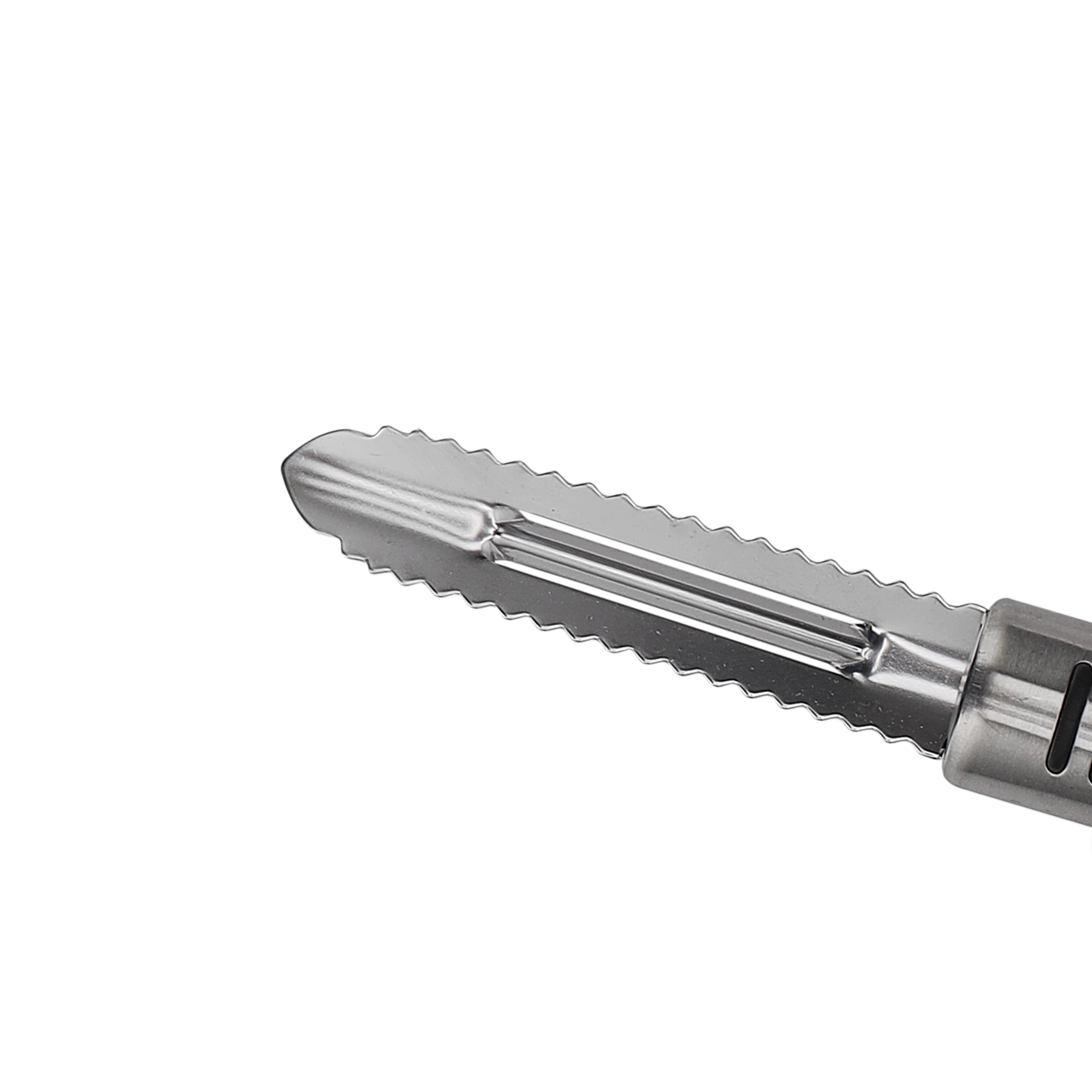 Delcasa DC2419 Stainless Steel Fish Peeler | TPR Handle Durable Kitchen Tool with Lightweight| Food Grade Stainless Steel, Ergonomic Grip and Durable Food Safe| - Image 5