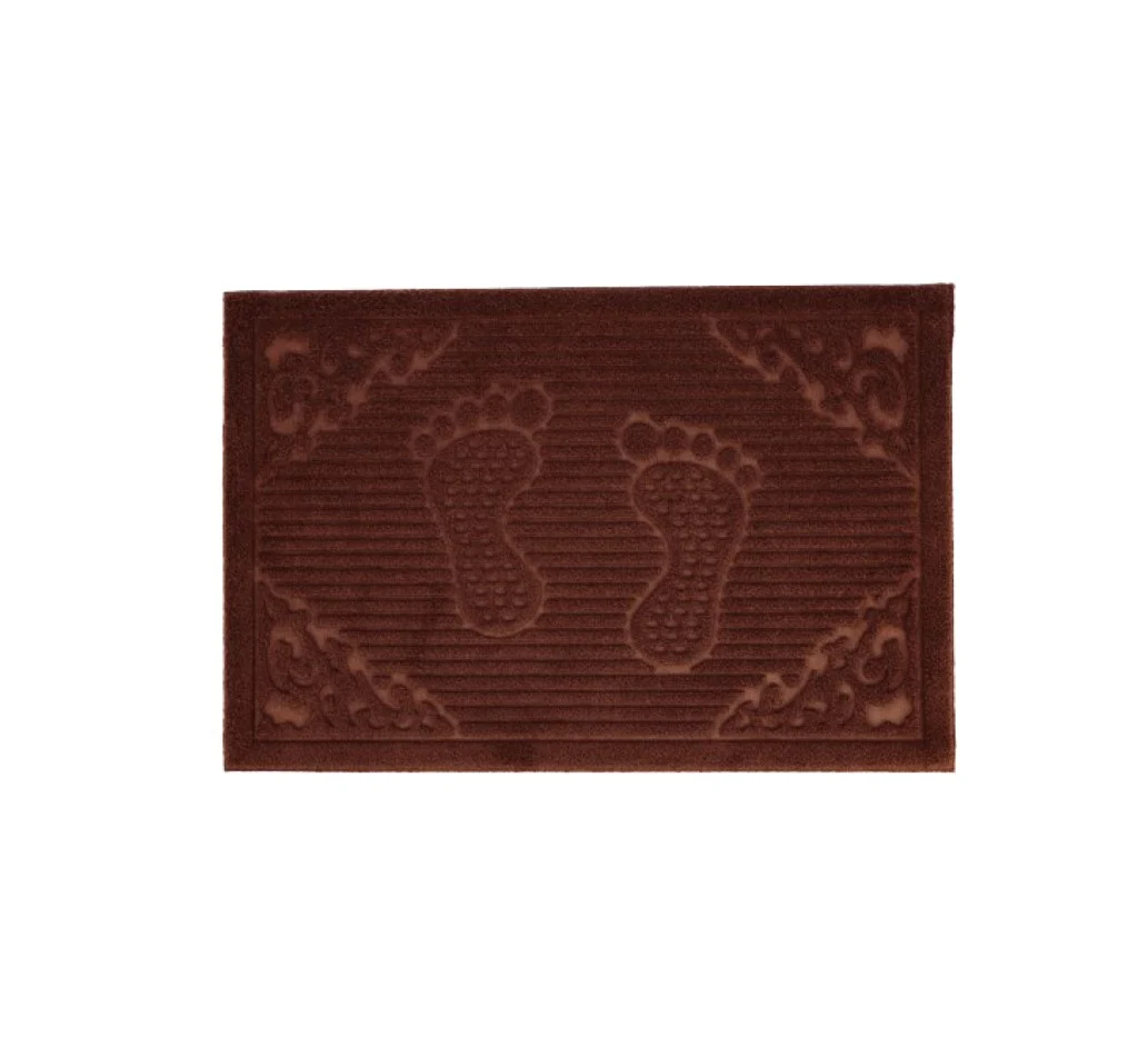 Delcasa DC2493 Door Mat| durable polyester surface and anti-slip rubber backing| ideal for indoor & outdoor use, fade resistant and easy to clean for daily use|