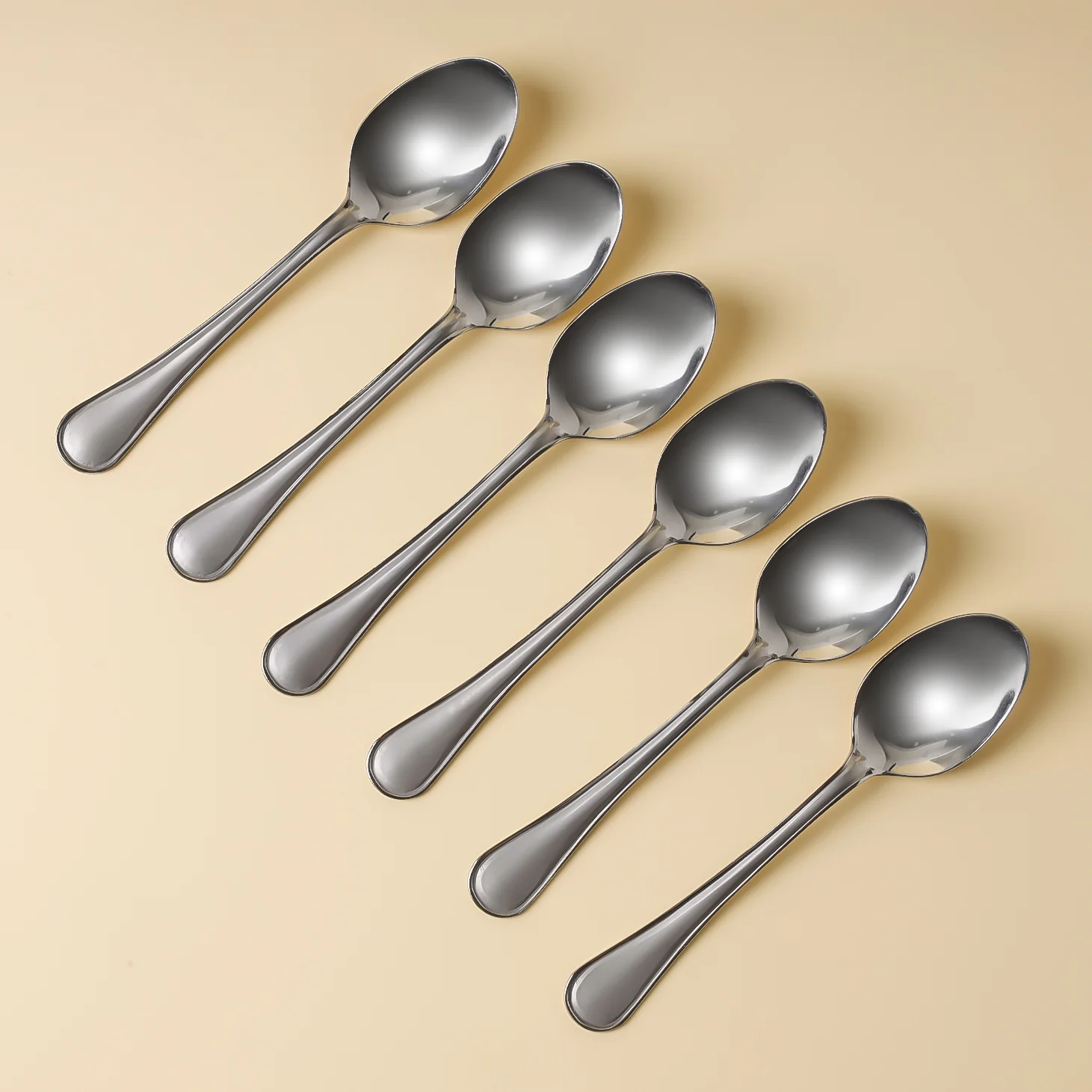 Delcasa DC2917 Stainless Steel Cutlery Set| Premium Spoon & Fork Collection 100% Food Grade Stainless Steel| Dishwasher Safe, Rust, Stain Resistant and Durable| - Image 2