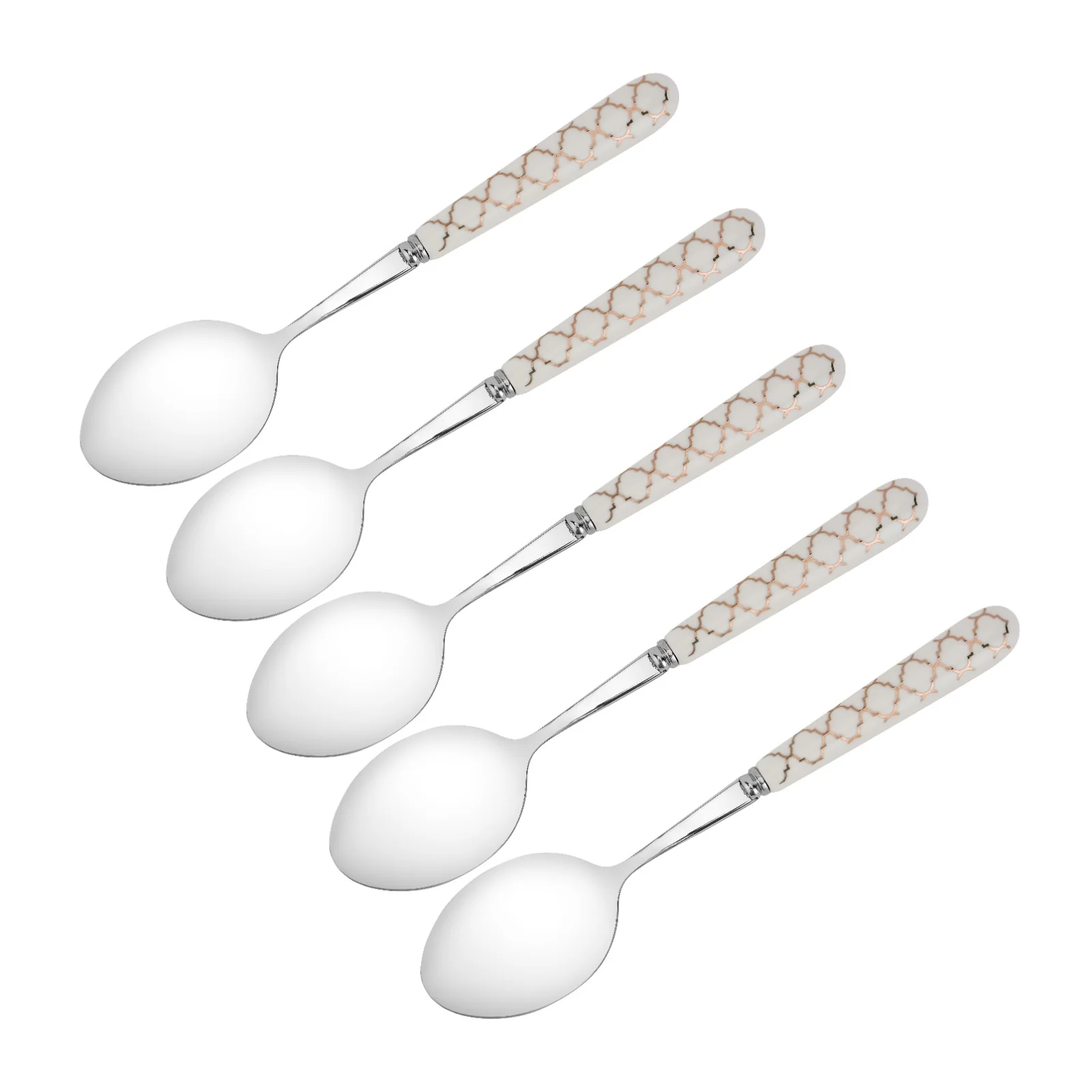 Delcasa DC2979 Stainless Steel Cutlery set | made from ceramic & stainless steel| Food grade, dishwasher safe, stylish, mark and stain resistant, for Daily Use|