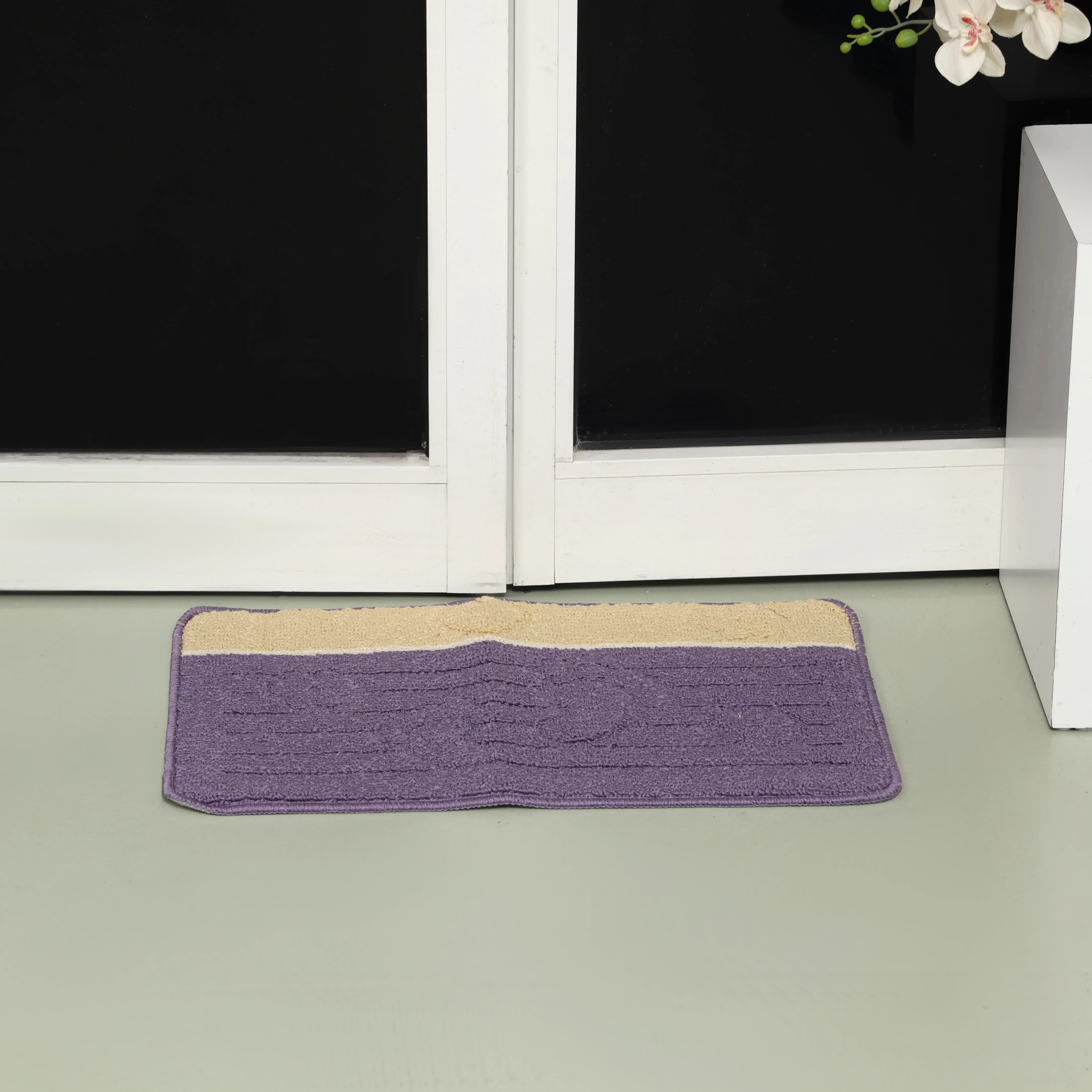 Delcasa DC3002 Door Mat| 38x58cm Anti-Skid Washable Floor Mat Super absorbent quick dry nylon surface| durable anti-slip backing, for home & office use everyday| - Image 4