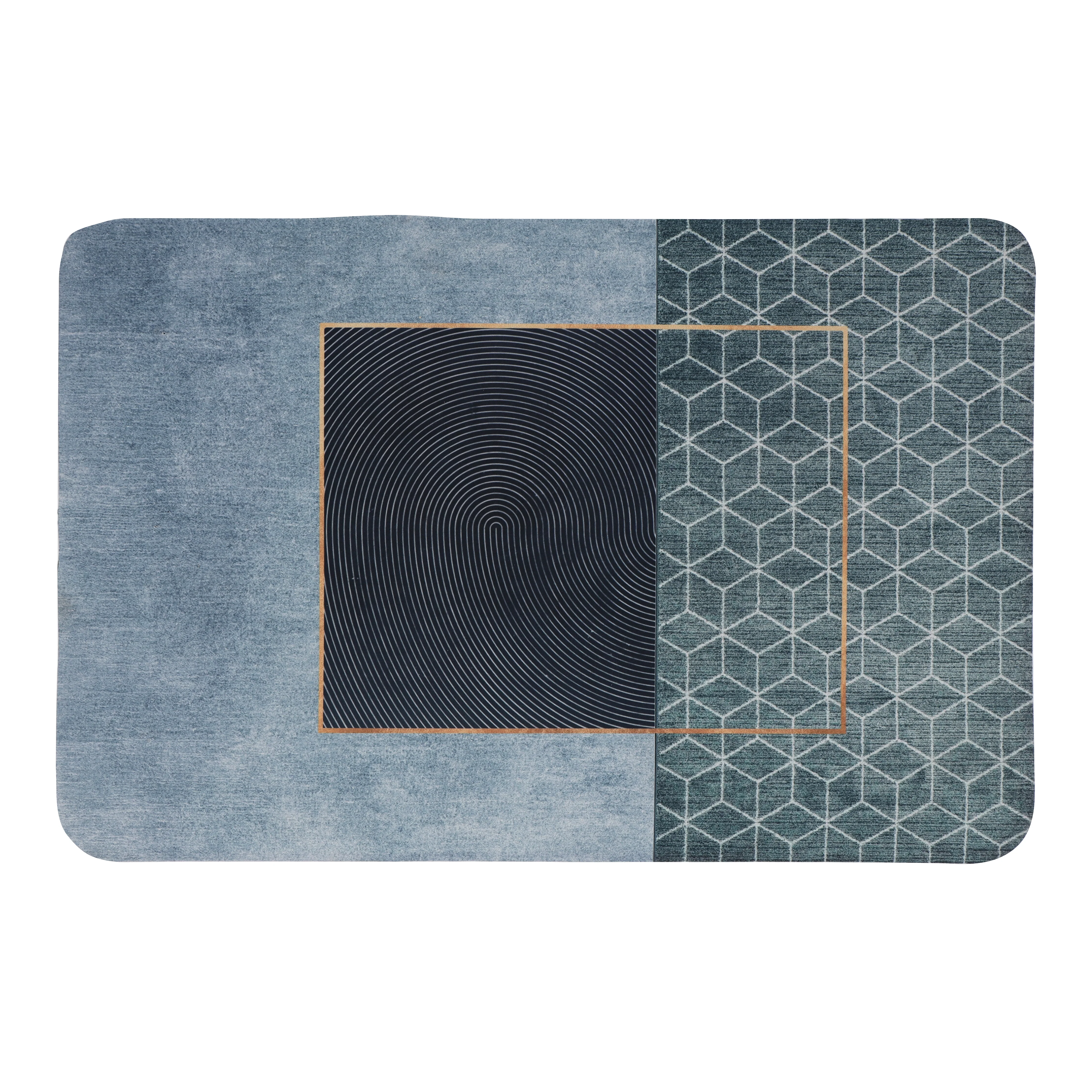Delcasa DC3003 Kitchen Mat| Absorbent Anti-Skid PVC Backing Floor Mat with Quick-Dry Surface| Fade-Resistant Design & Durable Washable Protection for Daily Use|