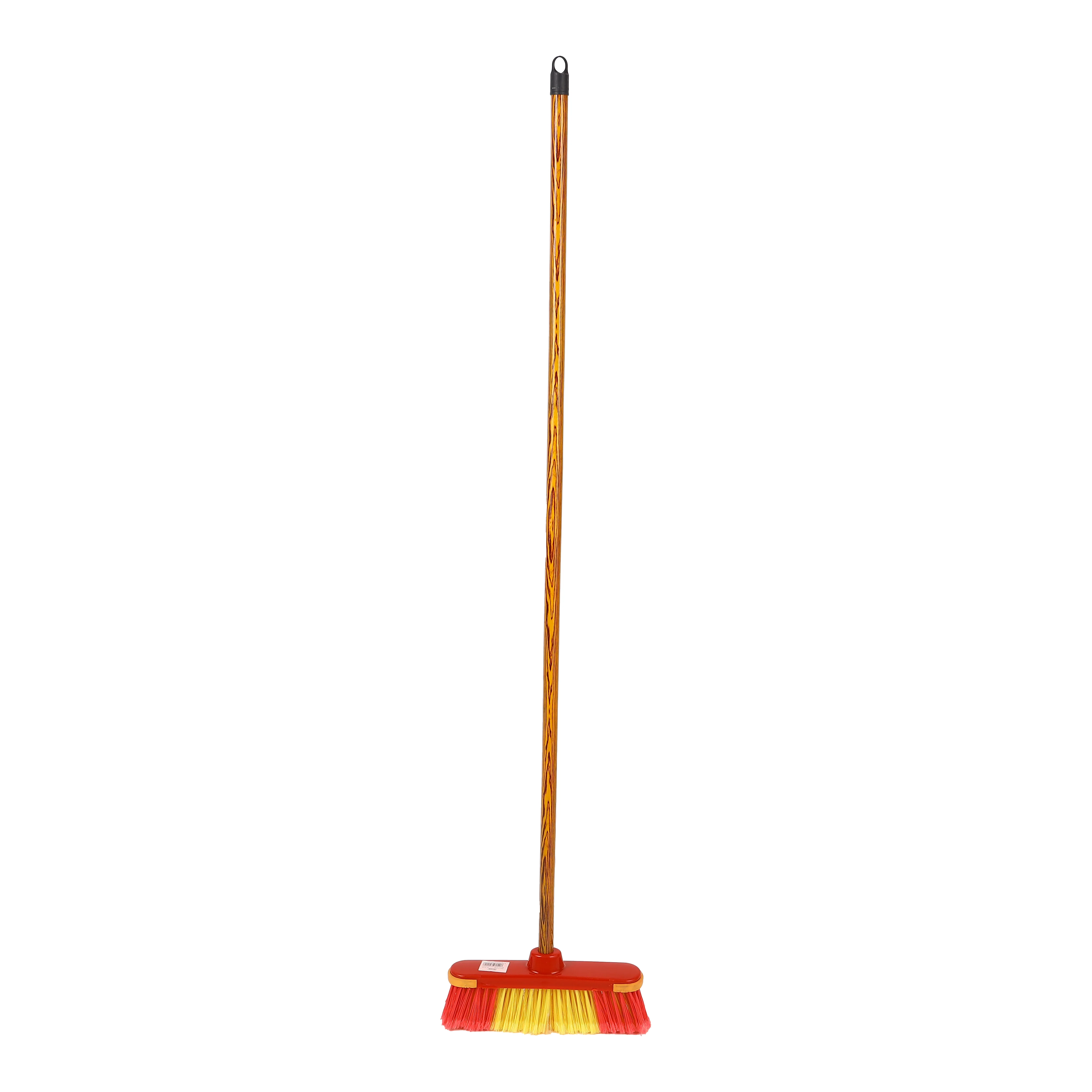Delcasa DC3114 Floor Broom| dense bristles with split brush ends for enhanced dust collection| durable with comfortable cleaning and multi-surface compatibility|