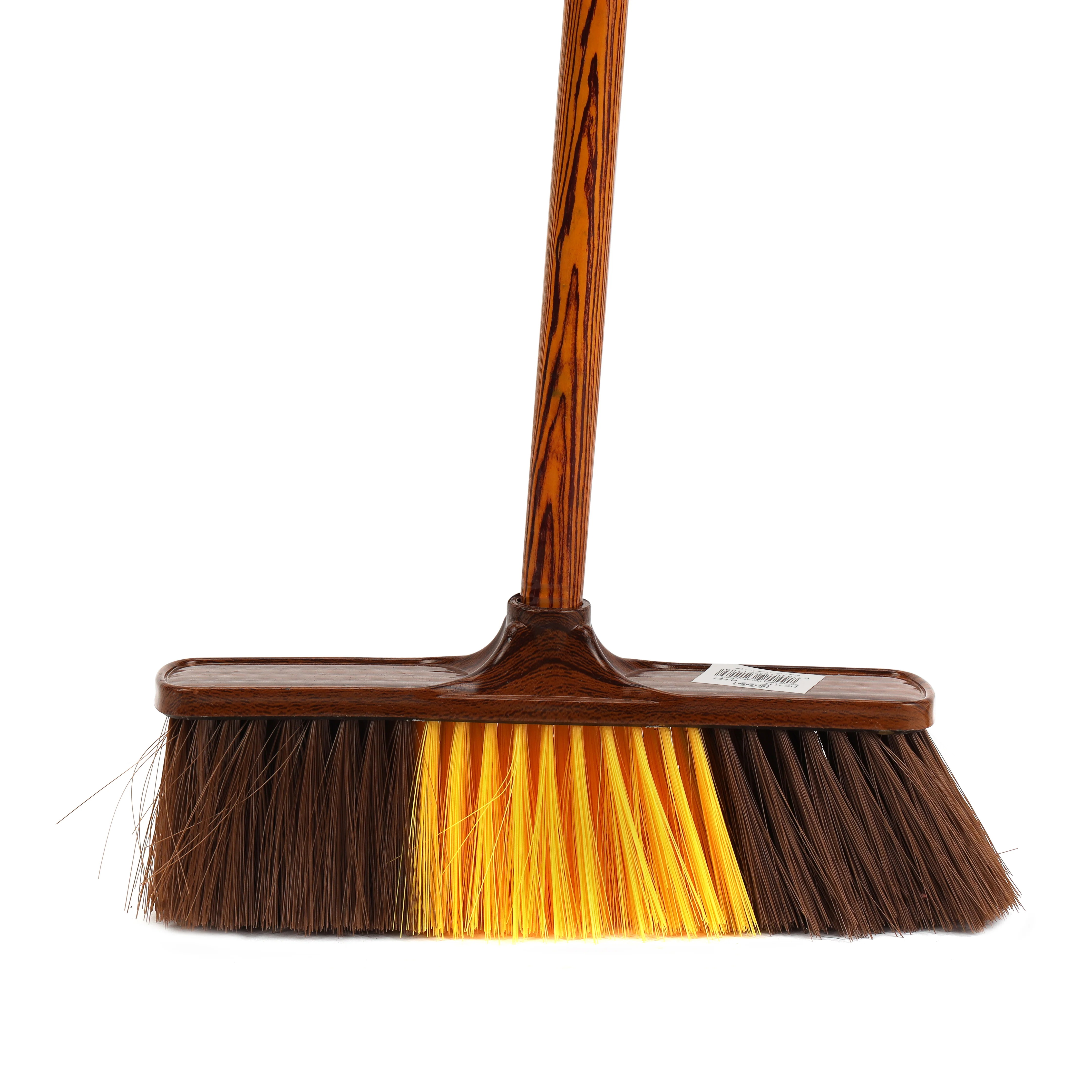 Delcasa DC3117 Floor Broom with Wooden Stick| Durable Construction, Hard Bristle Broom with Long Sturdy Rod| Superior Multi-Surface & Cleaning for Everyday Use| - Image 5
