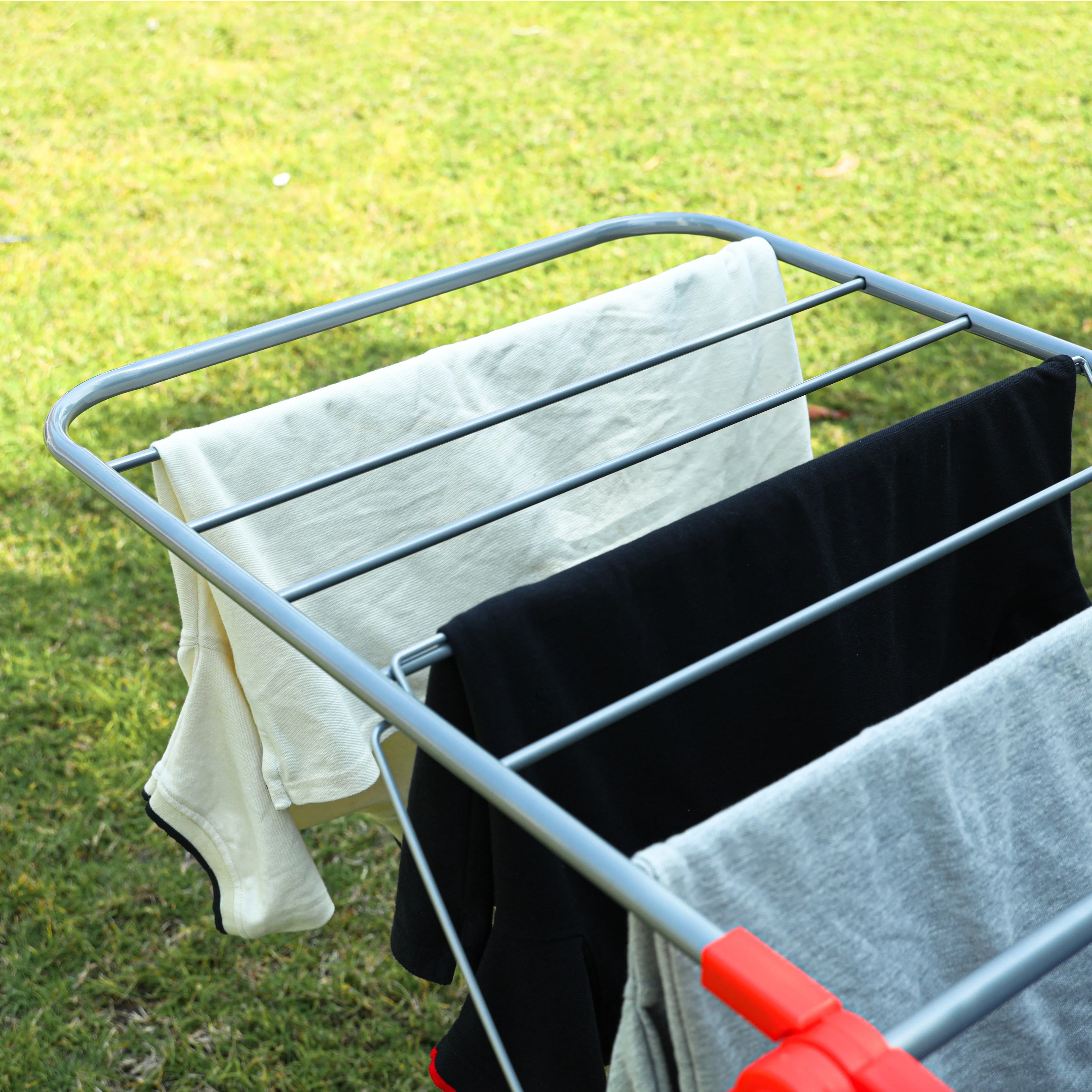 Delcasa DC3208 Hang Ease Cloth Dryer| 15m drying space with sturdy powder coated iron body| carbon steel, multi-position arms, folds flat storage, 15kg capacity| - Image 3
