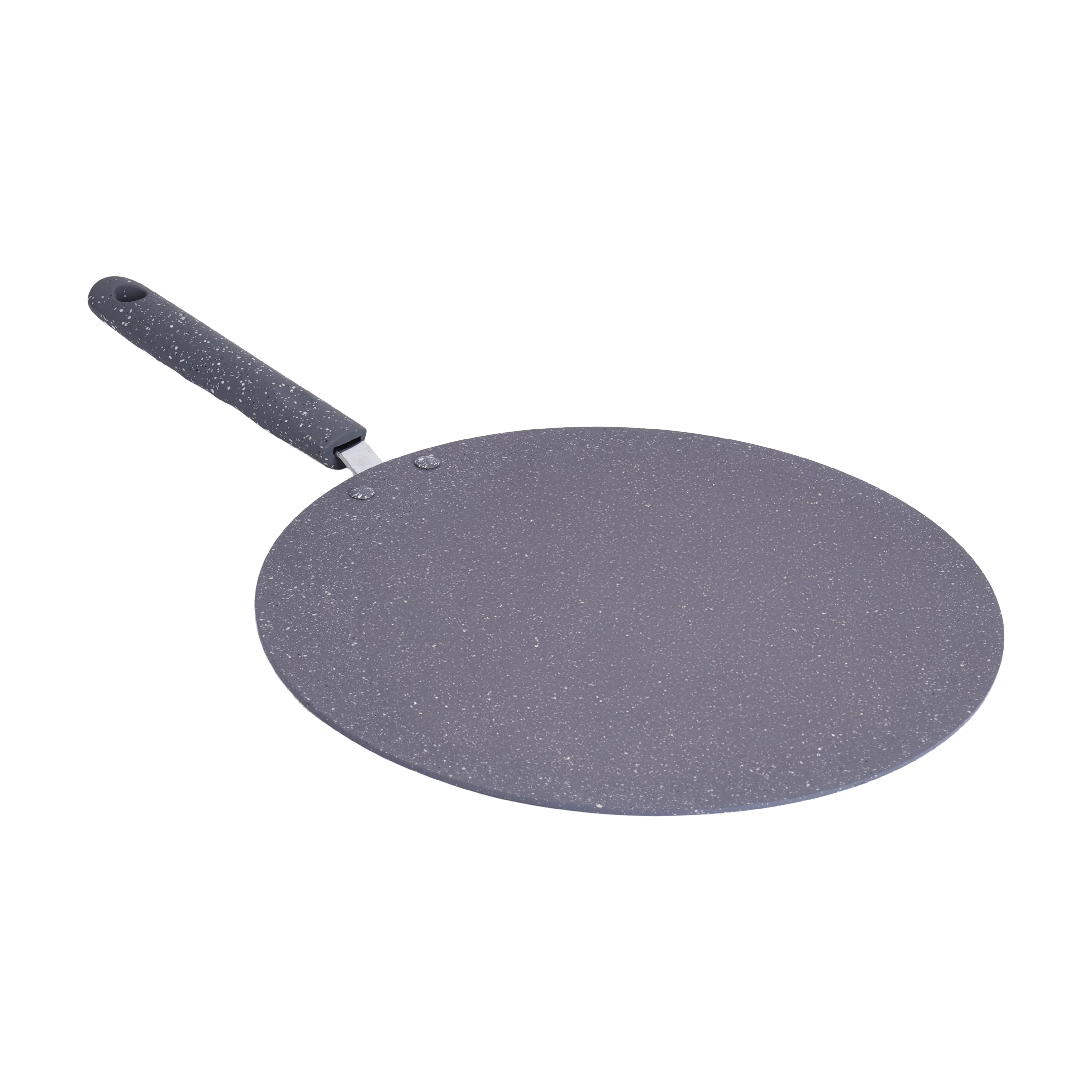 Delcasa DC3335 Essential Non-Stick Tawa| 30cm granite coating 7 durable aluminium body| 3.0mm thickness, soft touch bakelite handle, even heating & easy cleaning| - Image 3