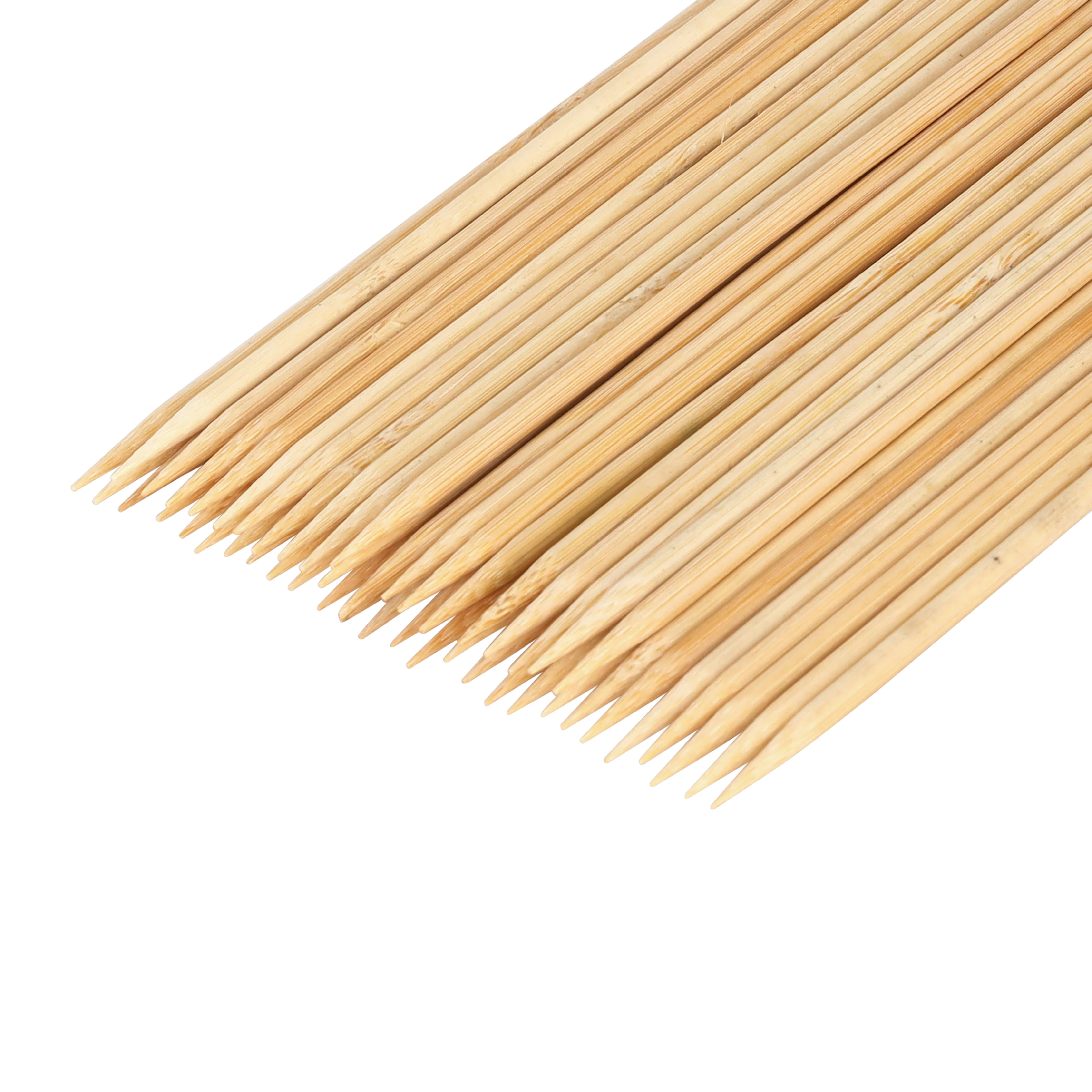 Delcasa DC3500 BBQ Skewers | from natural bamboo, Durable disposable sticks perfect for kebabs, grilling, appetizers, parties, picnics, and BBQ use at home use| - Image 4
