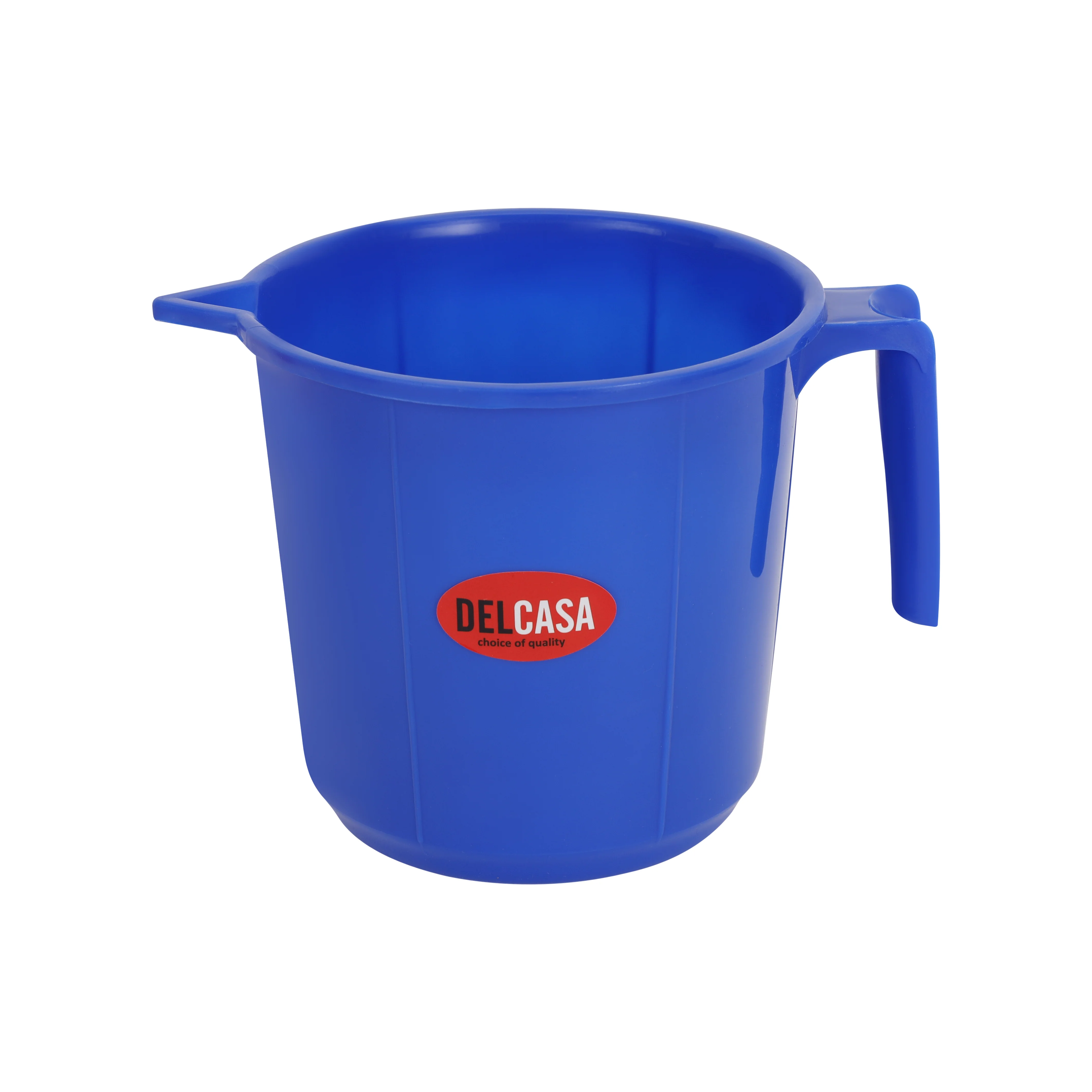 Delcasa DC3544 Plastic Mug | features a 2L capacity with durable quality plastic and ergonomic handle| durable, easy-pour spout, and multi-purpose everyday use|