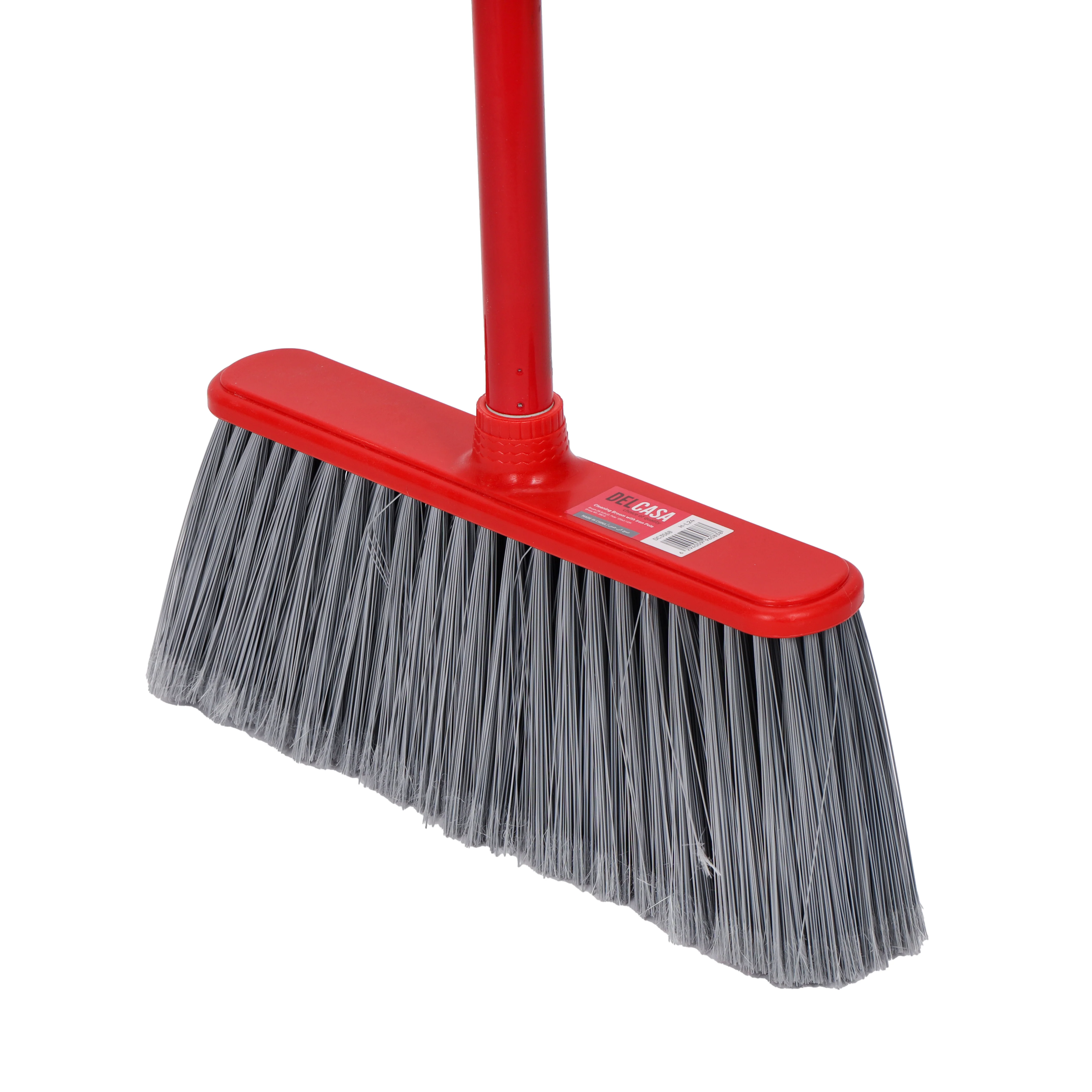 Delcasa DC3568 Cleaning Broom with Iron Pole| Durable Lightweight Sweeping Broom with Strong PET Bristles and Ergonomic Design for Efficient Daily Cleaning Use| - Image 4