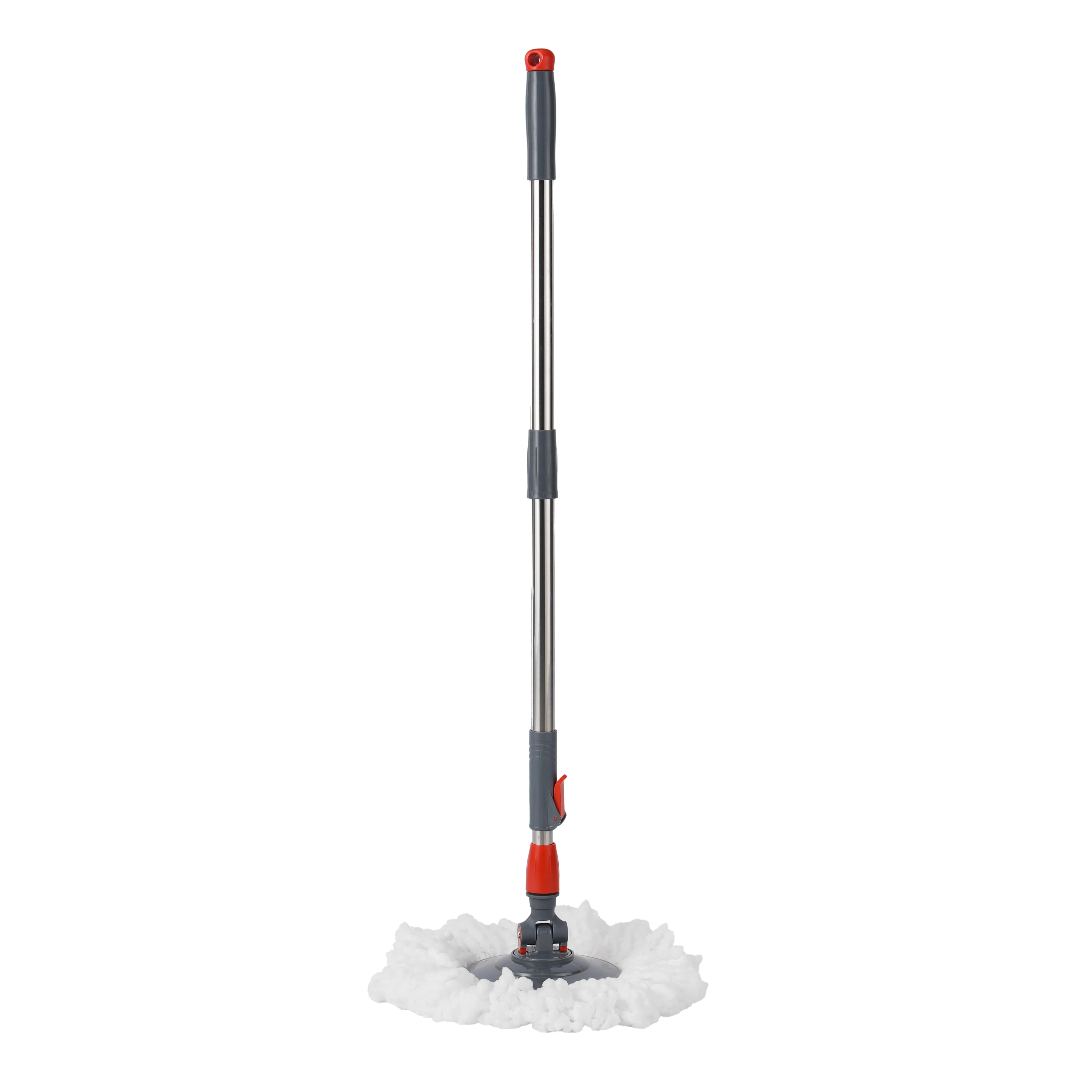 Delcasa DC3601 Foot Pedal Spin Easy Mop 17L | Microfiber Head with 360° Rotating Mop & Stainless Steel Spinner| Adjustable Handle & Easy Wringing Bucket System| - Image 2