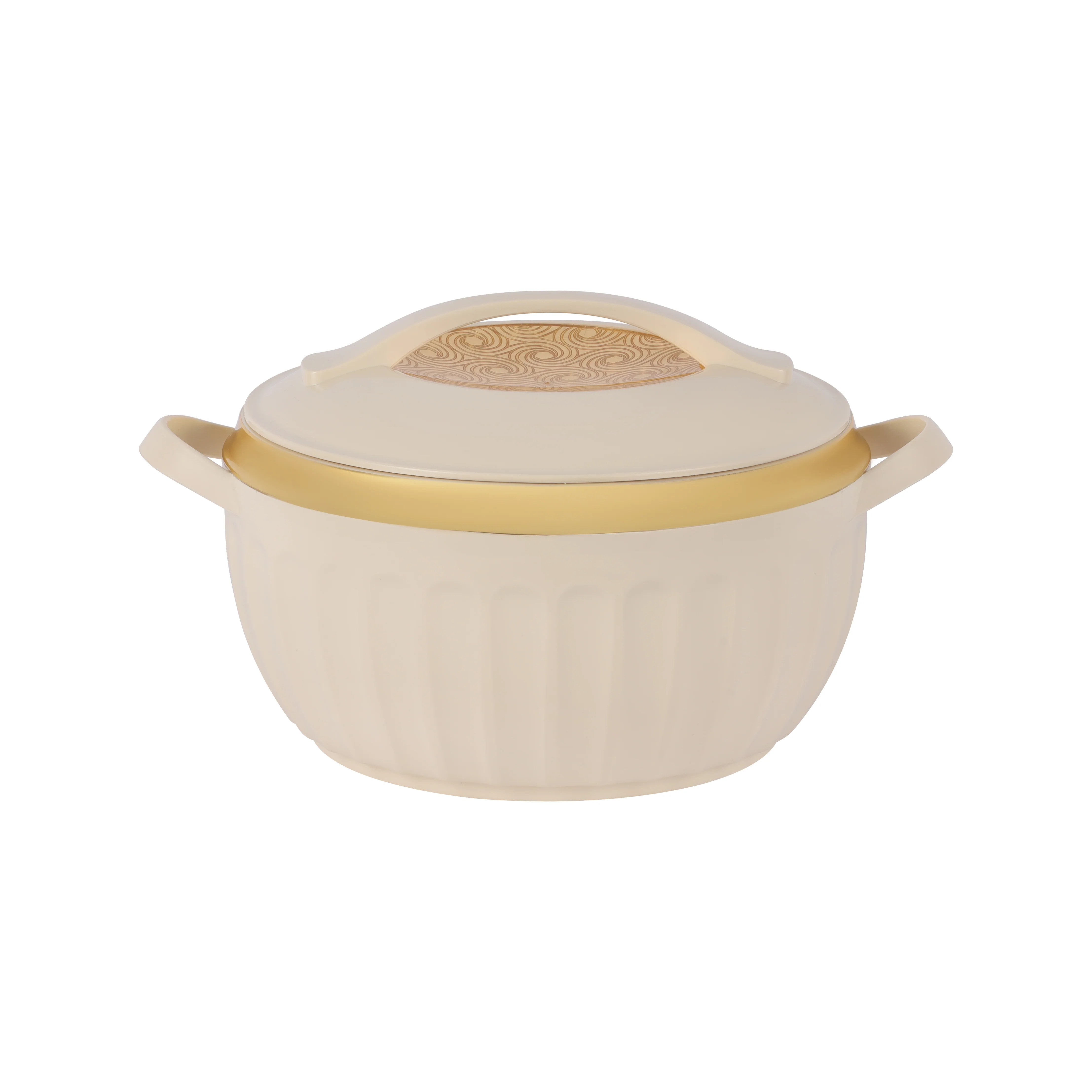 Delcasa DC3782 Insulated Casserole 5000ml| stainless steel inner with super PU insulation| 100% food grade material, keeps food hot or cold longer, for serving|