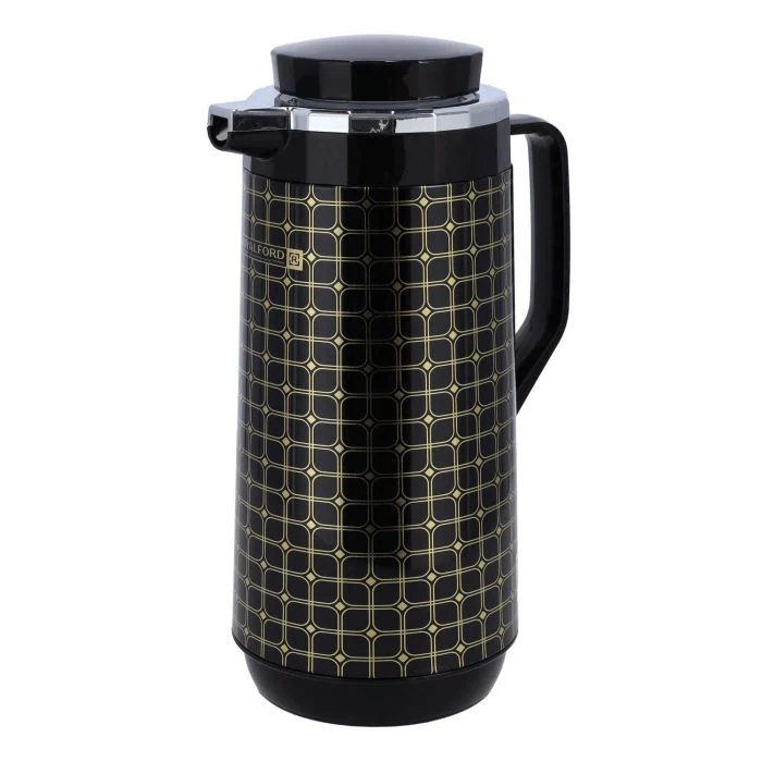 Double Wall Vacuum Flask, 1.9L Thermos with Lid, RF10406 | Thermal Insulated Airpot | Keep Drinks Hot/ Cold | Asbestos-Free Pink Glass Inner | Portable & Leak Proof Thermal Flask - Image 2