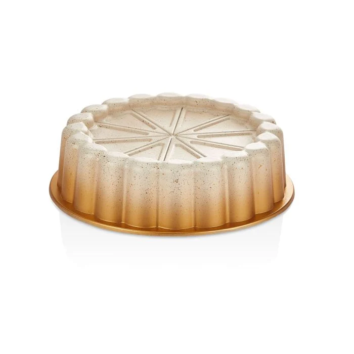 Elegant Bundt Cake Pan, Aluminium Bakeware, RF10841 | Beautiful Design Cake Tin | Granite Coated Non-Stick Pan for Easy Food Release & Clean Up | Oven Safe Cake Tin - Image 3