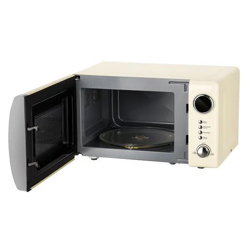 Geepas 20L Digital Microwave Oven- GMO2025CW | 700W Power | 12 Quick Start Presets | Defrost Function | Child Lock| Stylish Retro Design | Compact & Efficient - Image 3