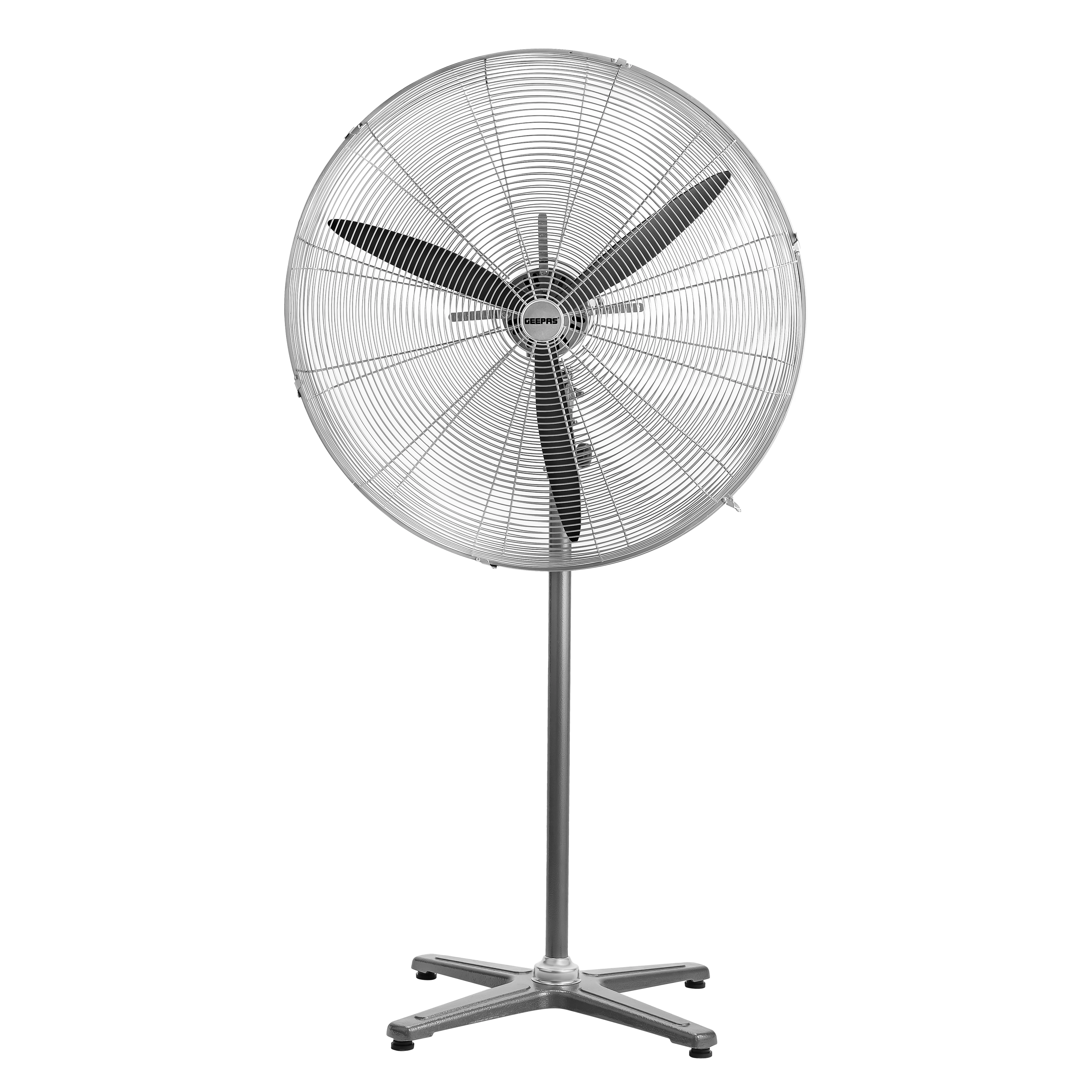 Geepas 24" Pedestal Fan GF21197 | 160W | 3-Speed | Metal Blades