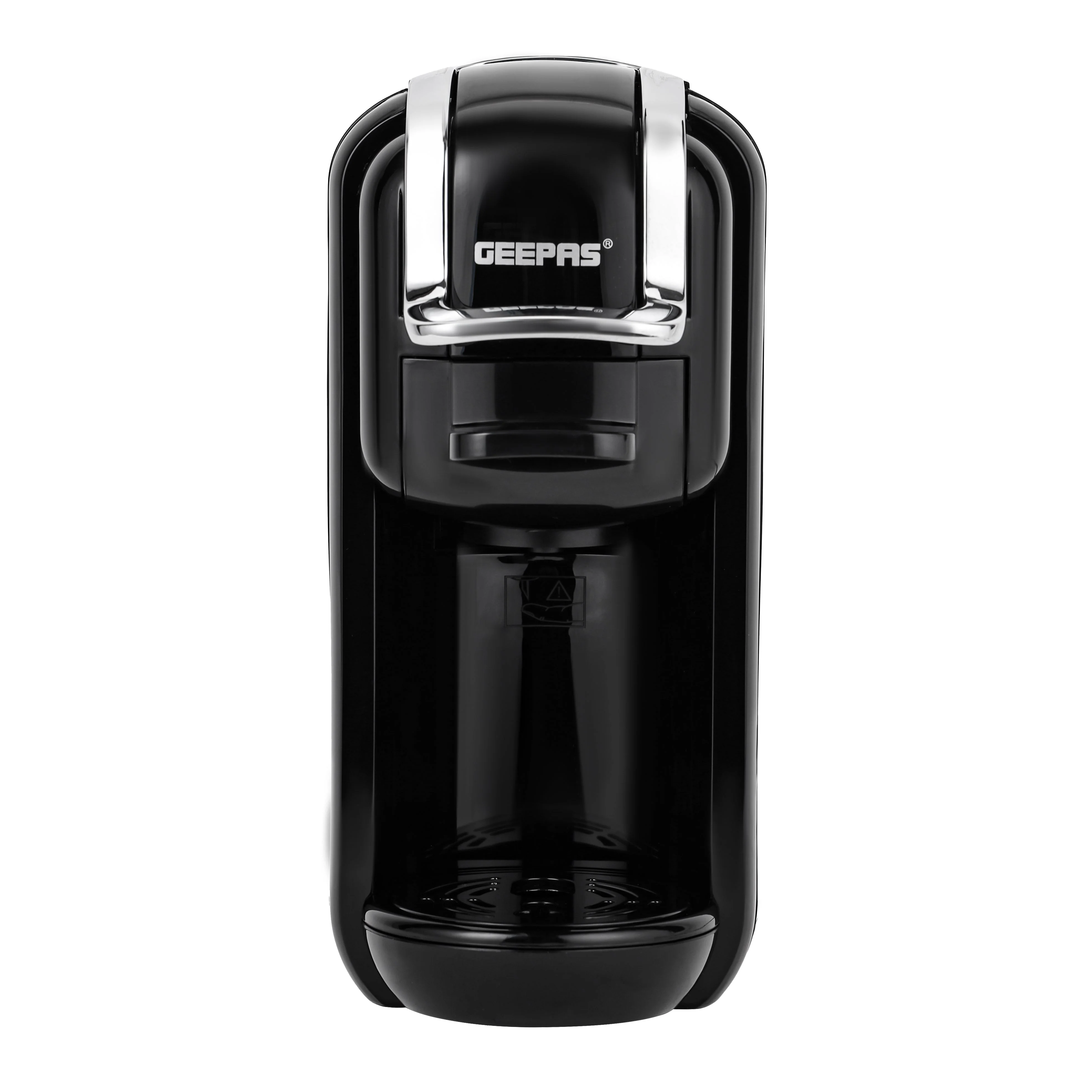 Geepas 4-in-1 Capsule Coffee Machine GCM41526-BK / Compatible with Nespresso, Dolce Gusto Etc , Fast Heating System / One-Touch Button, 0.6L Water Tank ,2 Years Warranty - Image 2