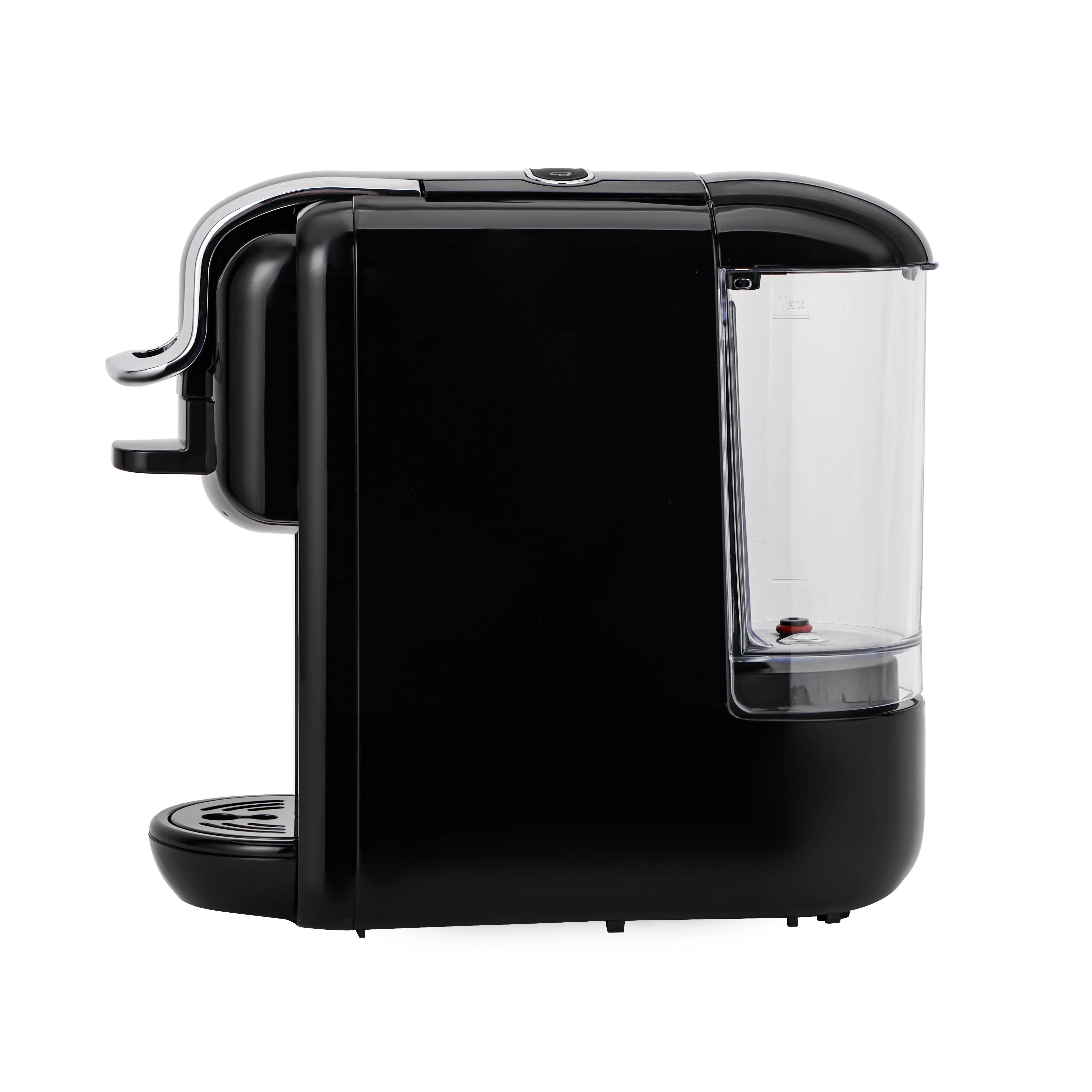 Geepas 4-in-1 Capsule Coffee Machine GCM41526-BK / Compatible with Nespresso, Dolce Gusto Etc , Fast Heating System / One-Touch Button, 0.6L Water Tank ,2 Years Warranty - Image 3