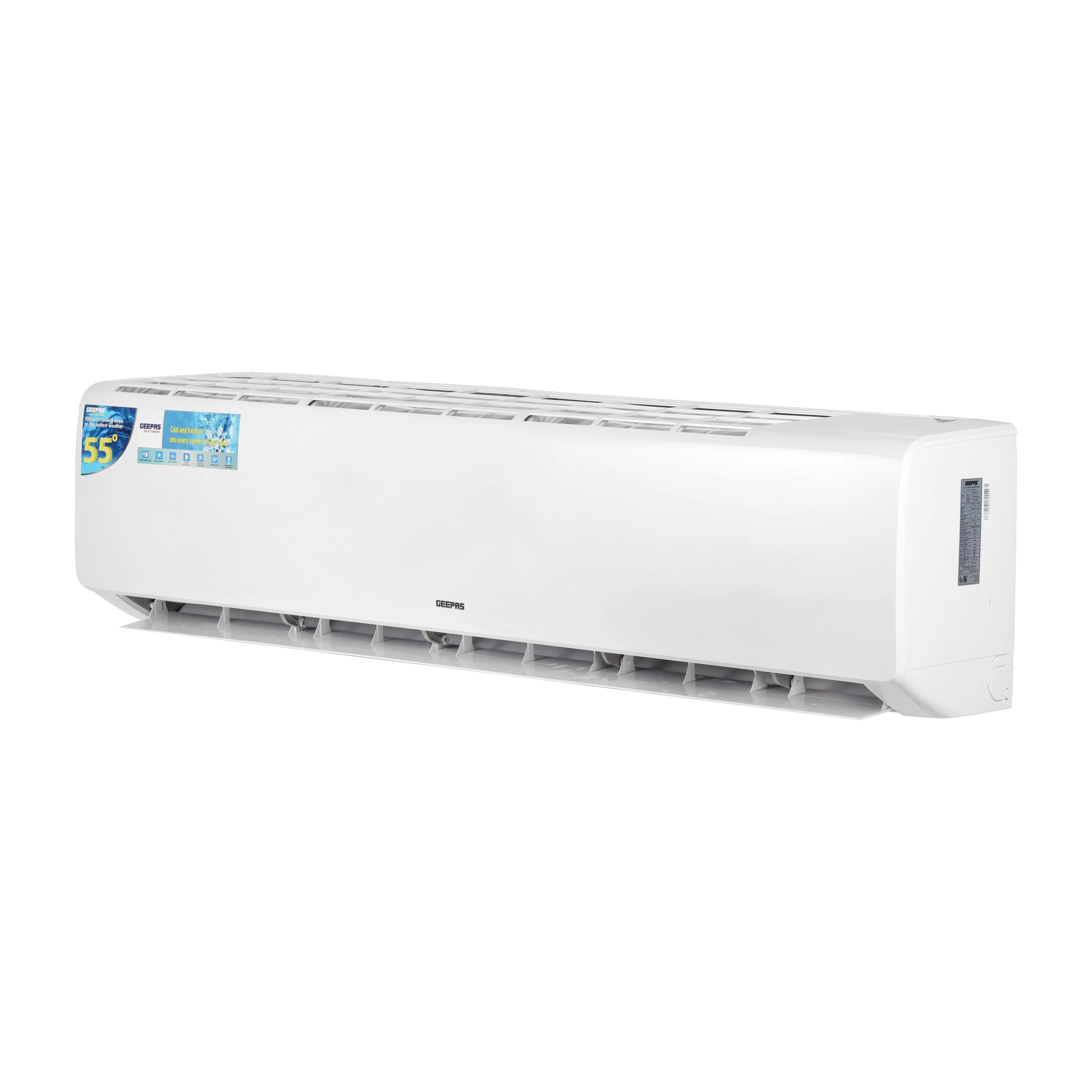 Geepas GACSP308CA 2.5 Ton Split Air Conditioner | 30000 BTU Cooling Capacity | High Performance Piston Compressor | Fast Cooling | Energy Efficient |  1 Year Warranty - Image 3
