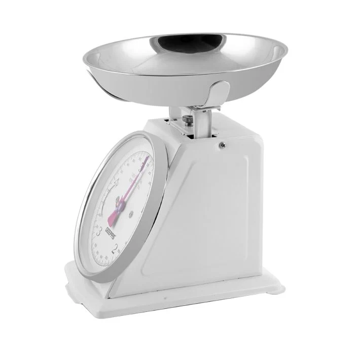 Geepas GBS4179 Mechanical Weighing Scale| 5kg Capacity Kitchen Scale with Stainless Steel Bowl| Durable, Easy-to-Read Dial, Multi-Unit Measurement & Accurate | - Image 4