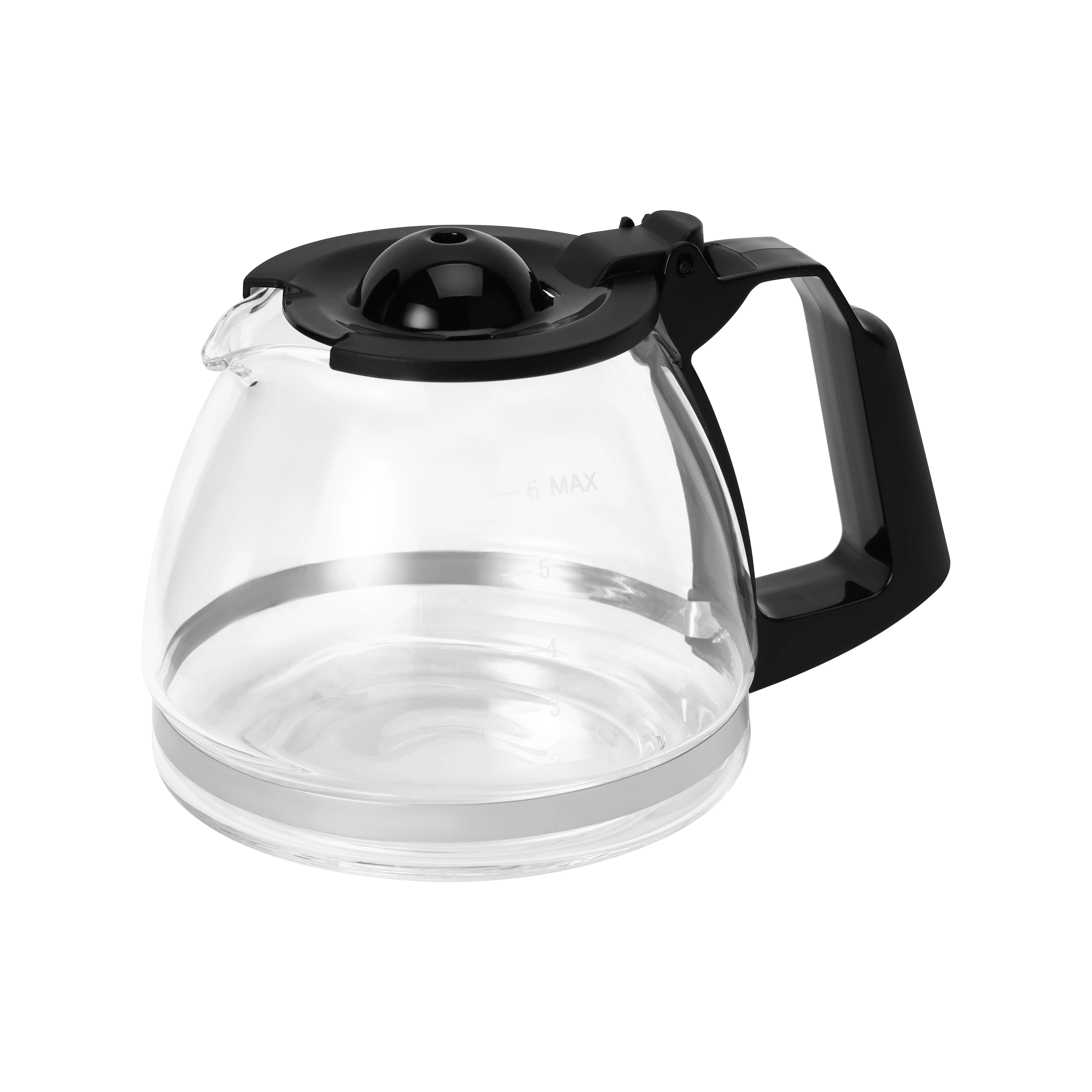 Geepas GCM41527 Coffee Maker| 600W power, glass jar, reusable nylon filter & anti-drip function| Fast Brewing System, water level indicator and keep warm plate| - Image 5