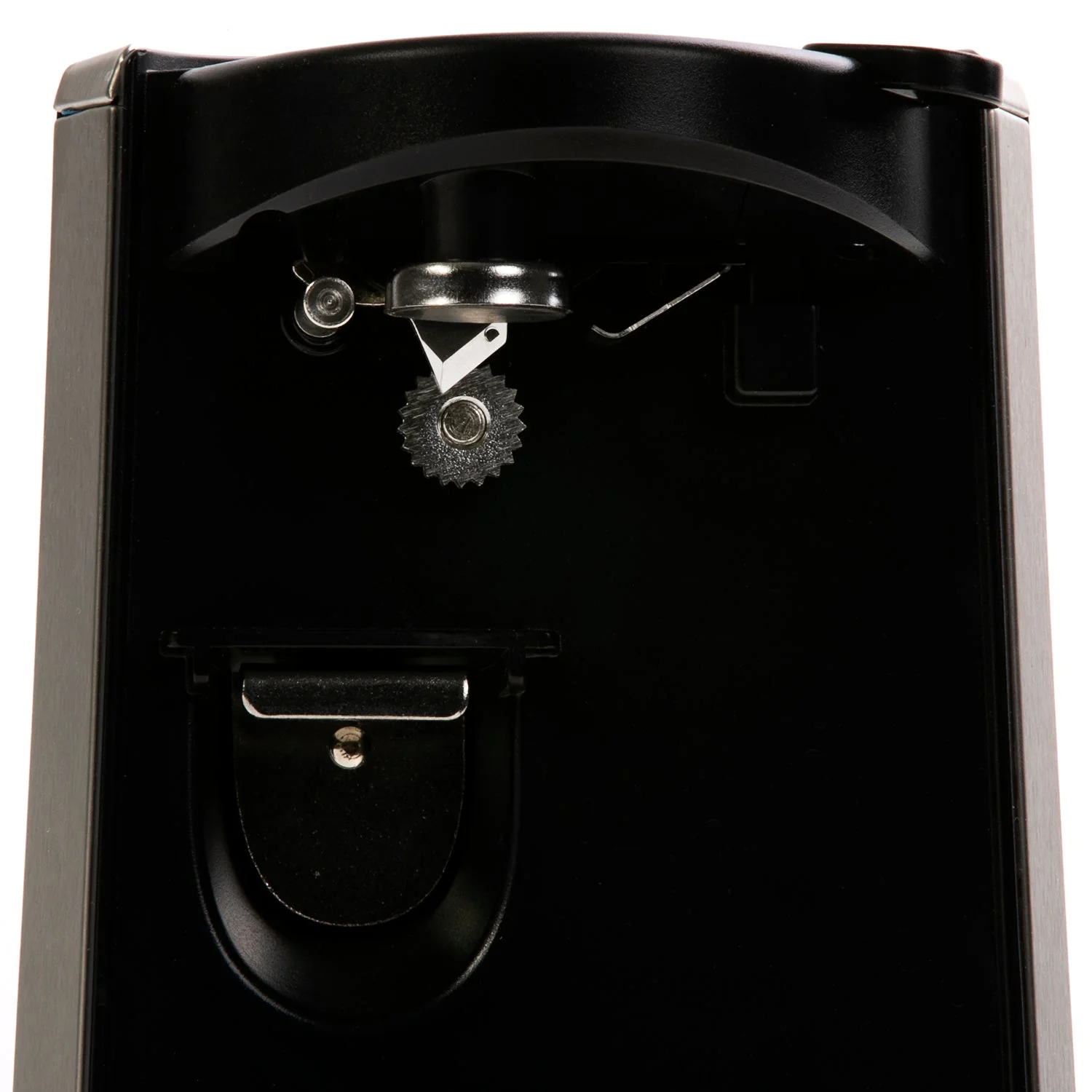 Geepas GCO63023UK Electric Can Opener| 60W power, 3-in-1 can and bottle opener & knife sharpener| Durable, Stable Base, cord storage and stainless-steel finish| - Image 5
