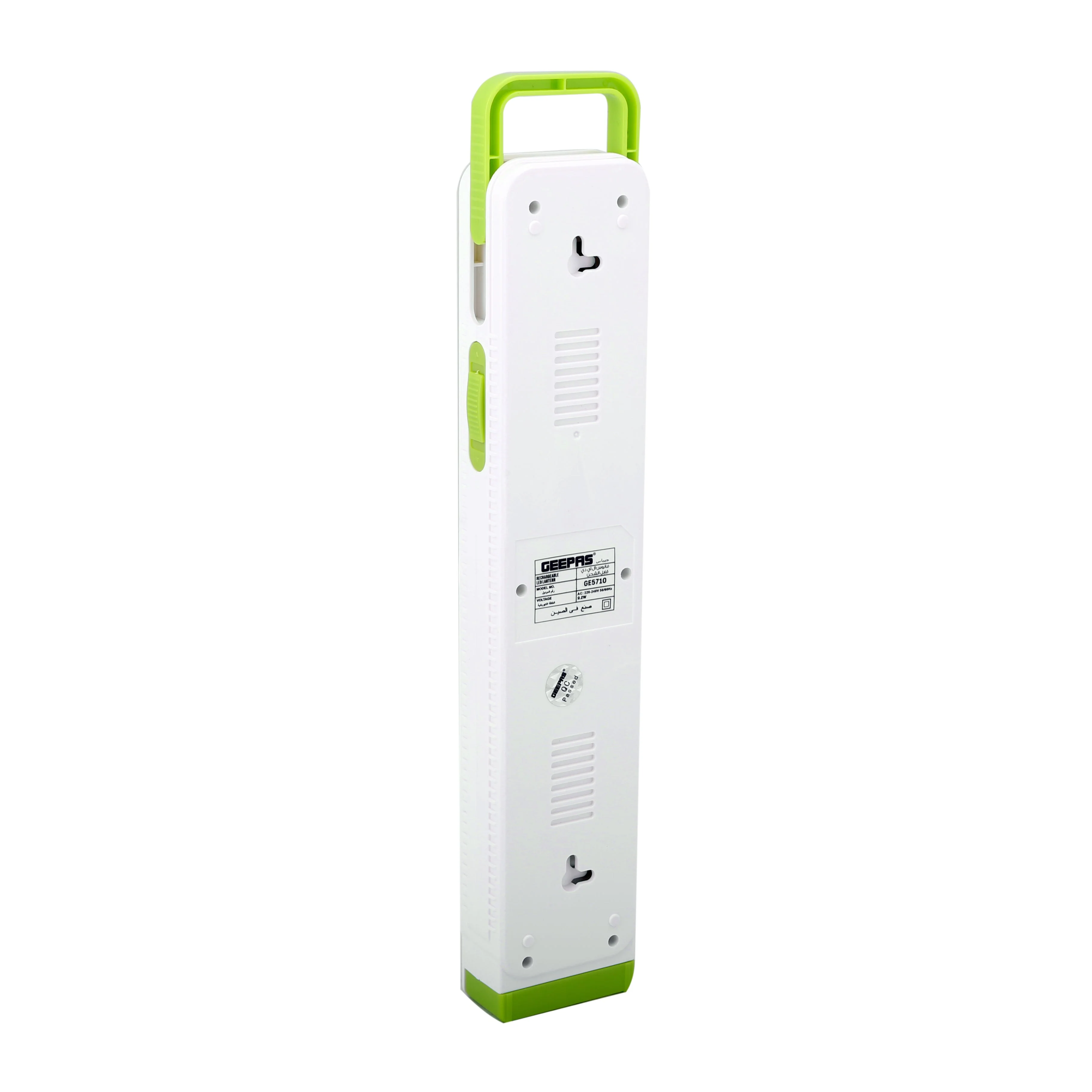 Geepas GE5710 Rechargeable LED Lantern| 46 Bright LEDs, 4V 2400mAh Battery & Long-Lasting Emergency Light| Strong ABS Body, Portable Design for Home & Outdoor Use| - Image 4