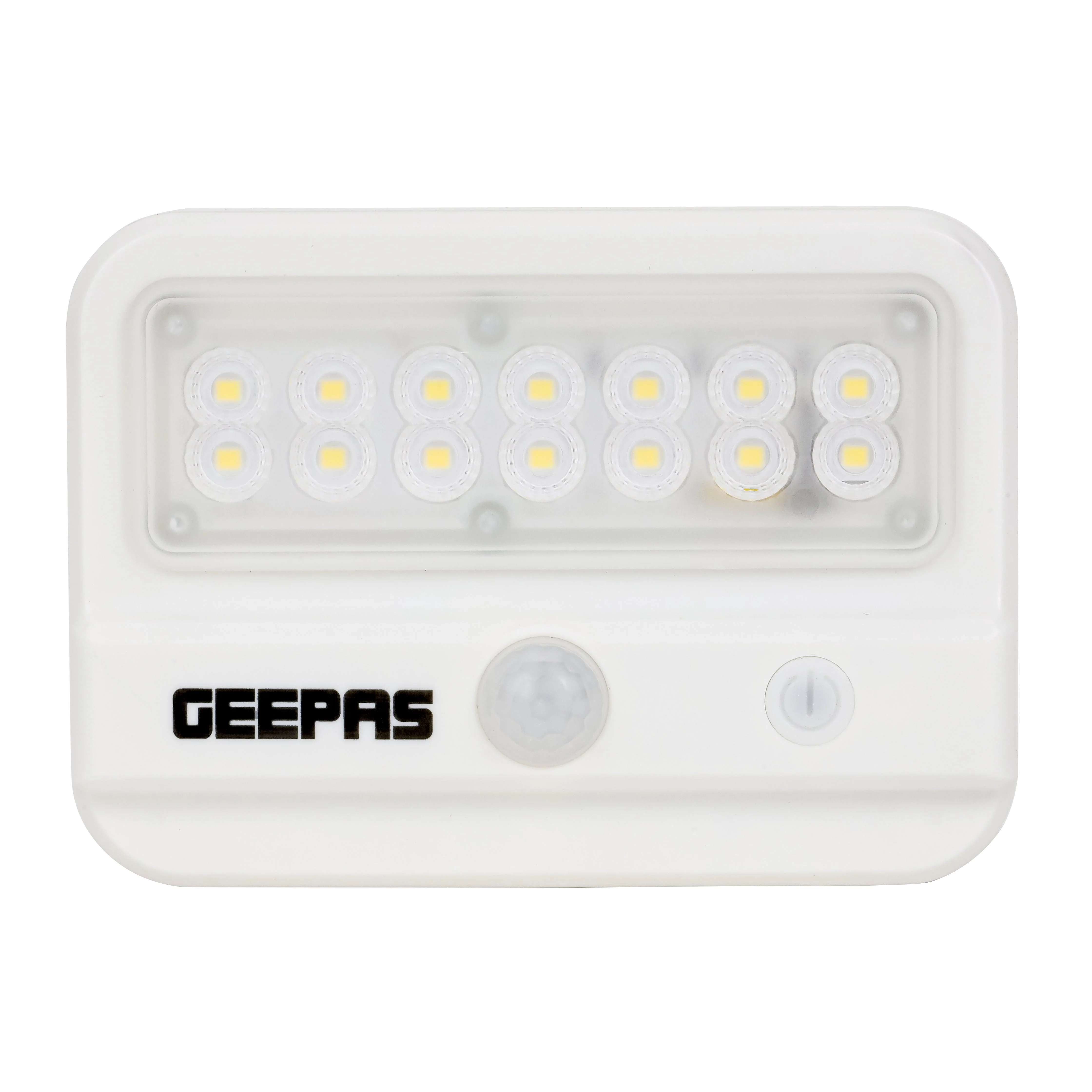Geepas Solar LED Wall Light, GESL55144, Energy-efficient, motion sensor, and dual modes, IP54 waterproof, ideal for patios, 10-12 hour working, 2-years warranty - Image 2