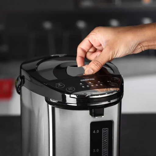 Geepas GEV5132 5L Electric Thermo Pot | 6-Stage Adjustable Temperature Control & Keep Warm Function| Durable Build, Purified Water Mode & Stainless Steel Body| - Image 3
