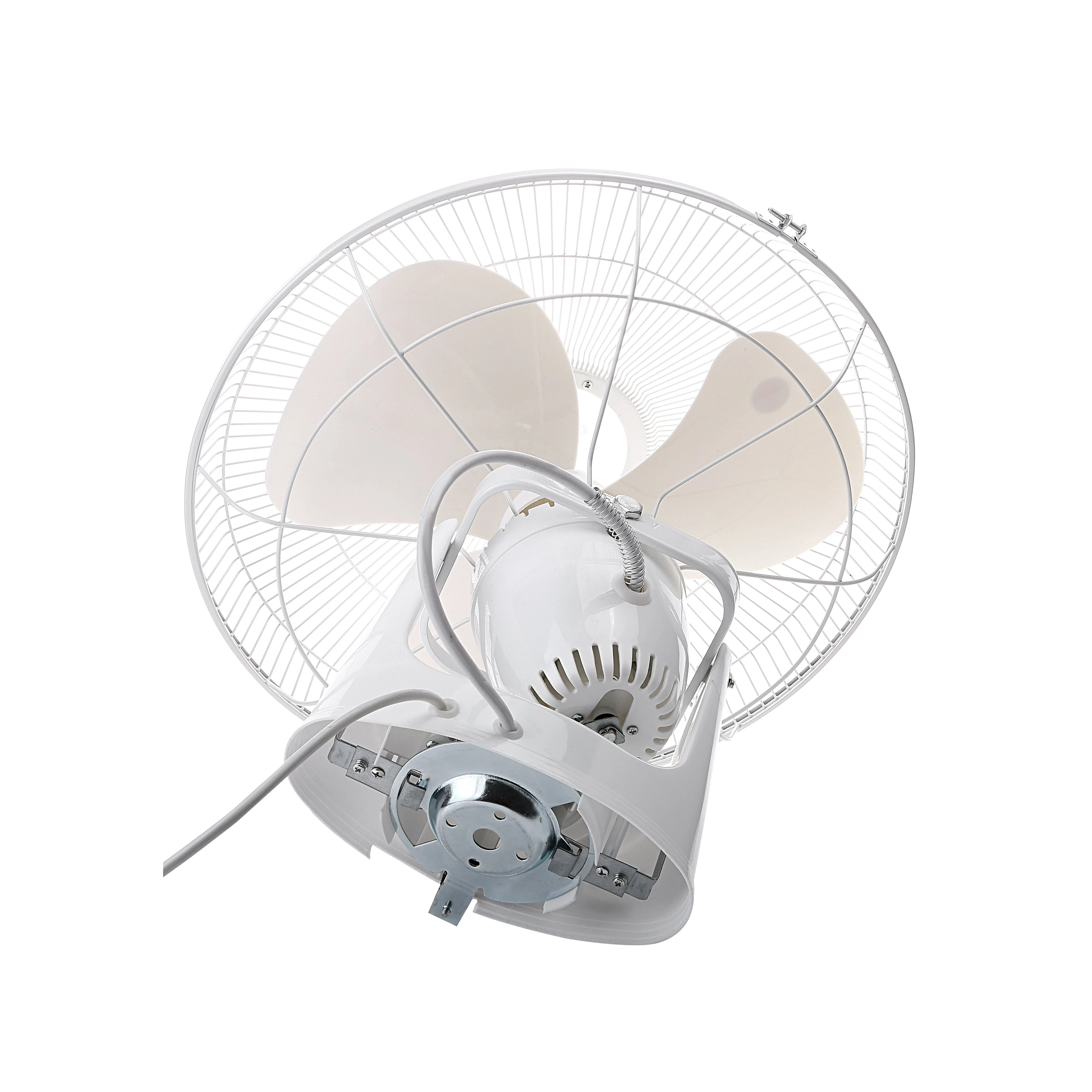 Geepas GF9607 16 Inch Orbit Fan| Low Noise, 3 Durable ABS Blades, Metal Safety Net & Auto Rotation| Durable, Speed Controller, Adjustable Angle & AC 220-240V 60W| - Image 4