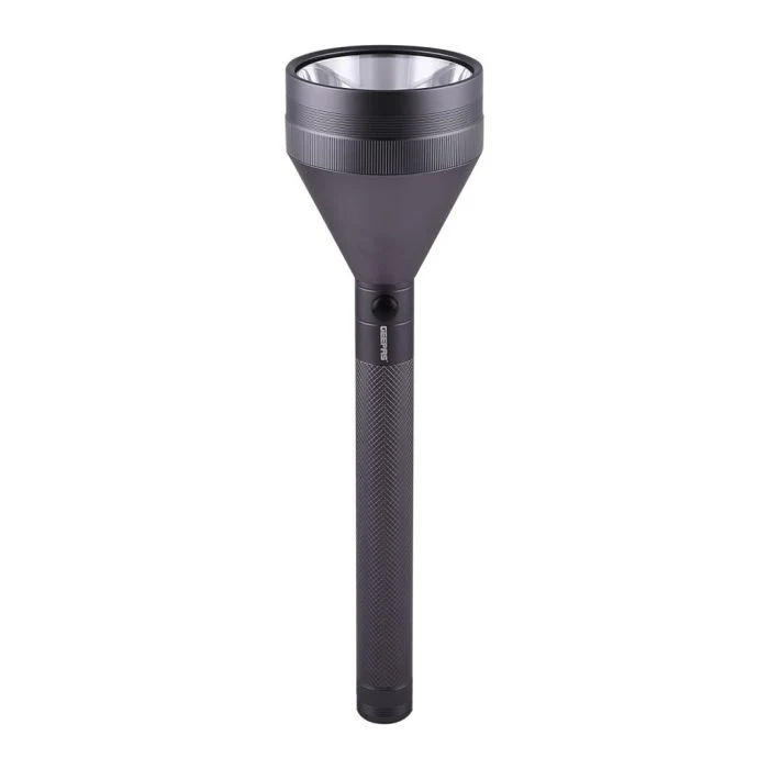 Geepas GFL51032 Rechargeable LED Flashlight| delivers 550 lumens XPG brightness & powered by a 4000mAh battery| USB charging, long runtime & durable performance|