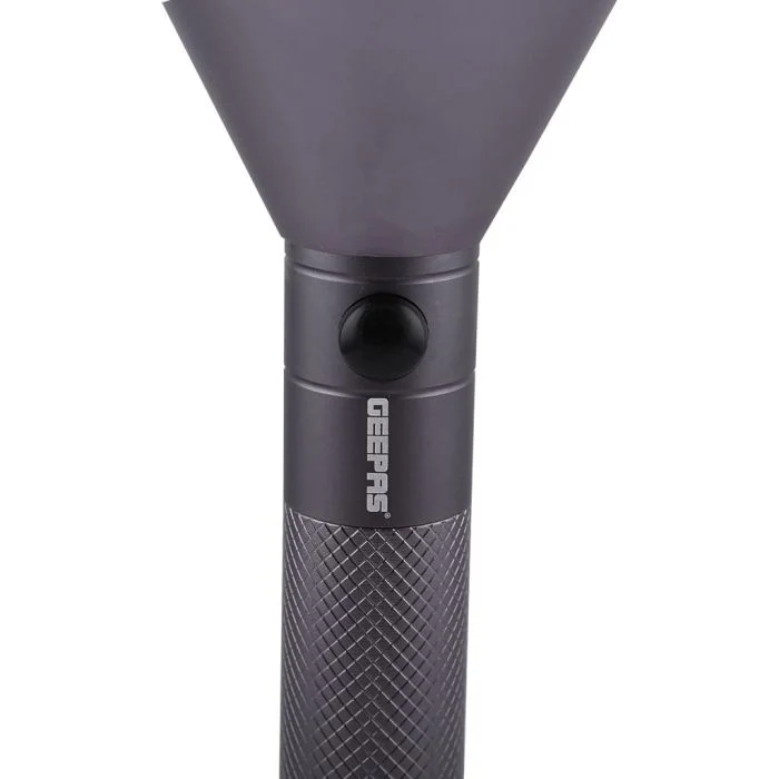 Geepas GFL51032 Rechargeable LED Flashlight| delivers 550 lumens XPG brightness & powered by a 4000mAh battery| USB charging, long runtime & durable performance| - Image 5