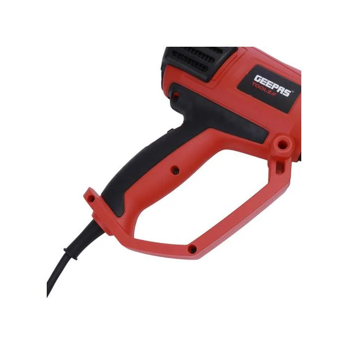 Geepas GHG2032 Heat Gun 2000W| Durable, 3-Level Temperature Control with 50-600°C Heat Range| 250-500 L/min Adjustable Airflow and Ergonomic Design for DIY Use| - Image 3