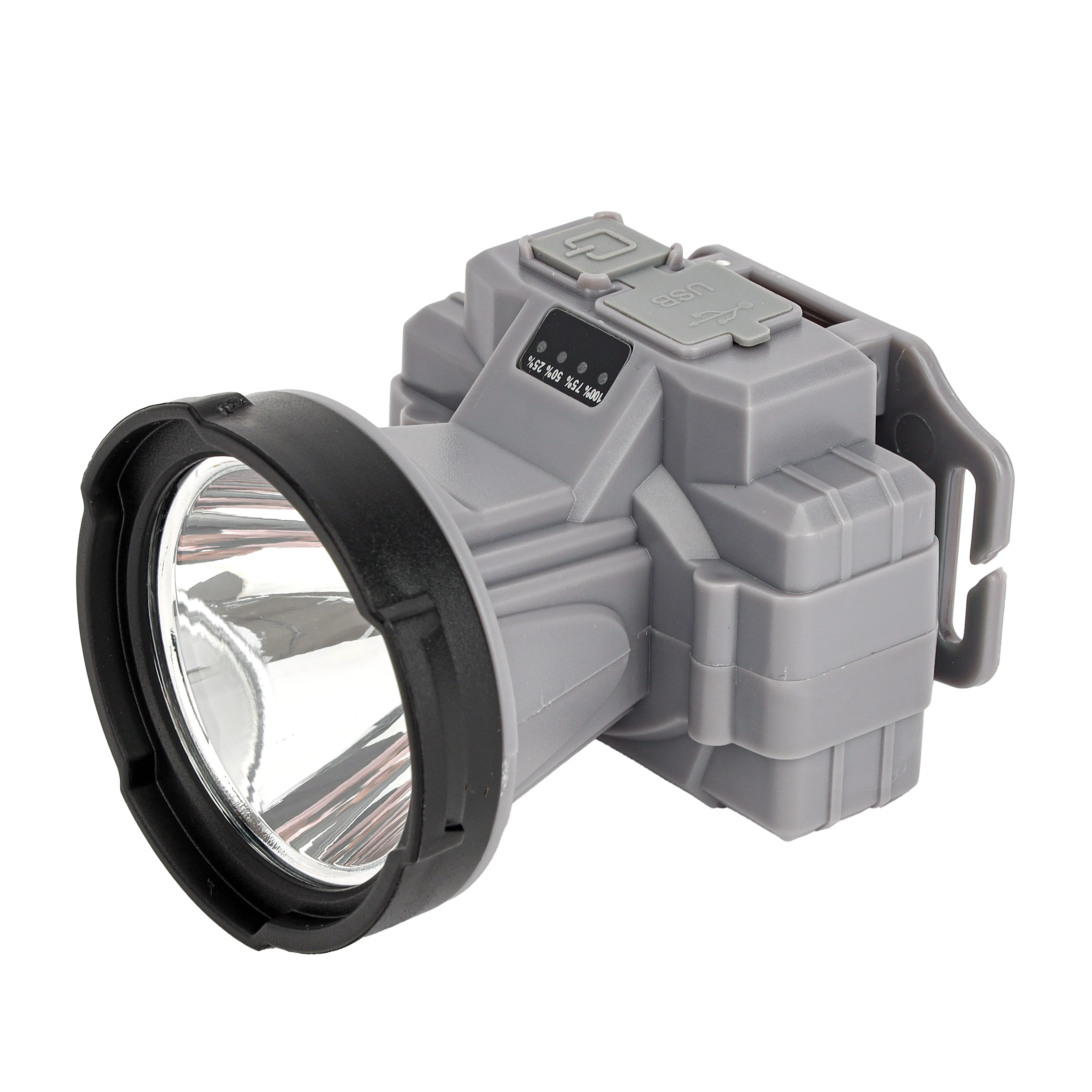 Geepas GHL51094 Rechargeable LED Head Lamp | 3W High-Efficiency LED| 1500mAh Lithium Battery| Type-C Fast Charging| Strong/Weak/SOS Modes|Compact Design| 2 Years Warranty - Image 7