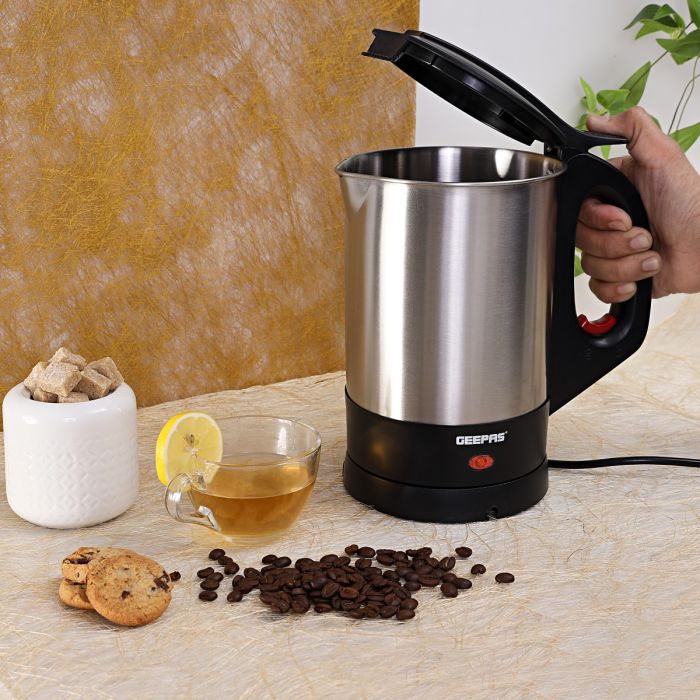 Geepas GK165 Stainless Steel Electric Kettle | 1.8L Large Capacity| Fast Boiling| Durable Body| Durable, Automatic Cut-Off Safety Feature & Easy to Use Design| - Image 4
