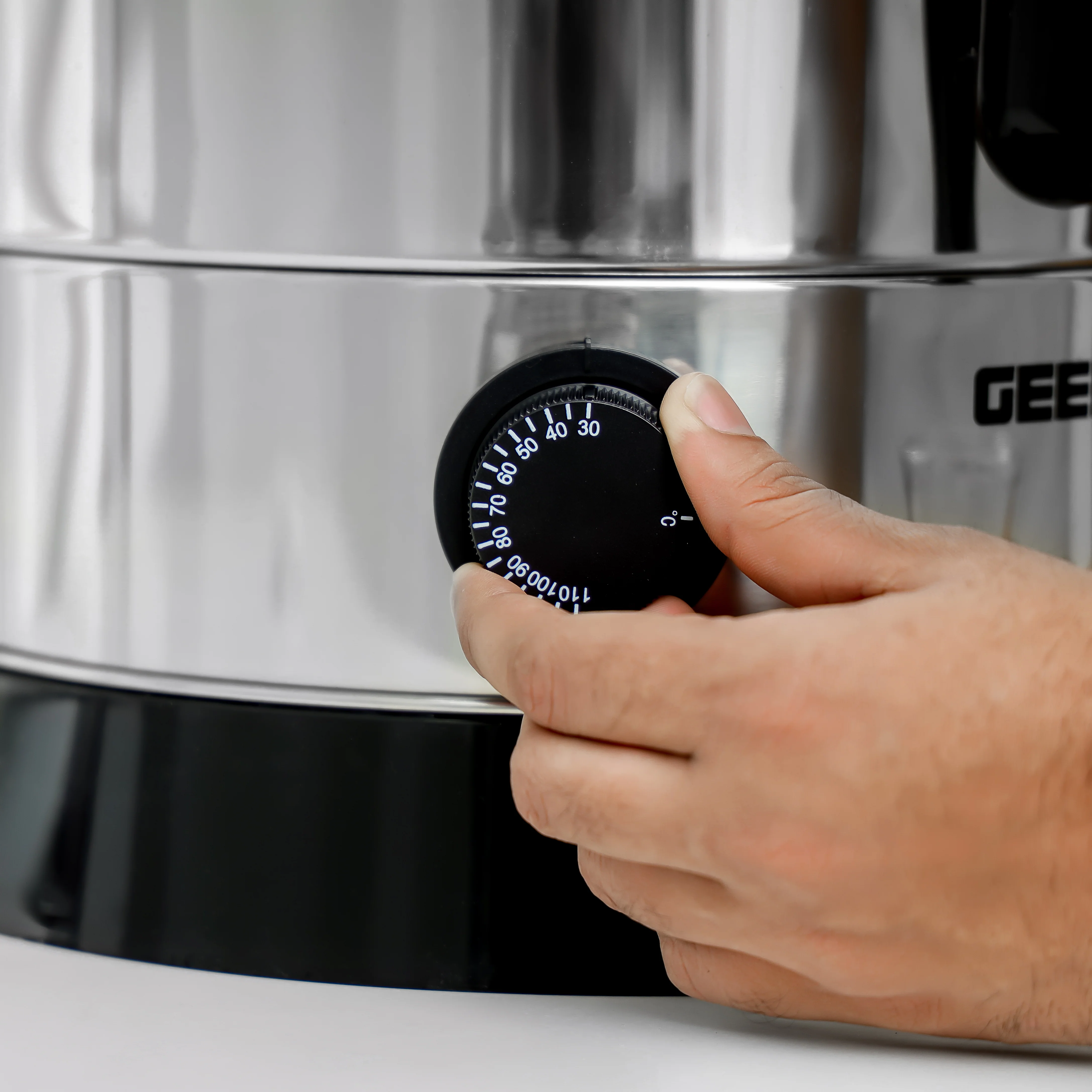 Geepas GK38048 20L Stainless Steel Water Boiler| 1650W Commercial Hot Water Dispenser & 20L Capacity| Fast Heating, Safe Boil, Dry Protection & Durable Stainless| - Image 5