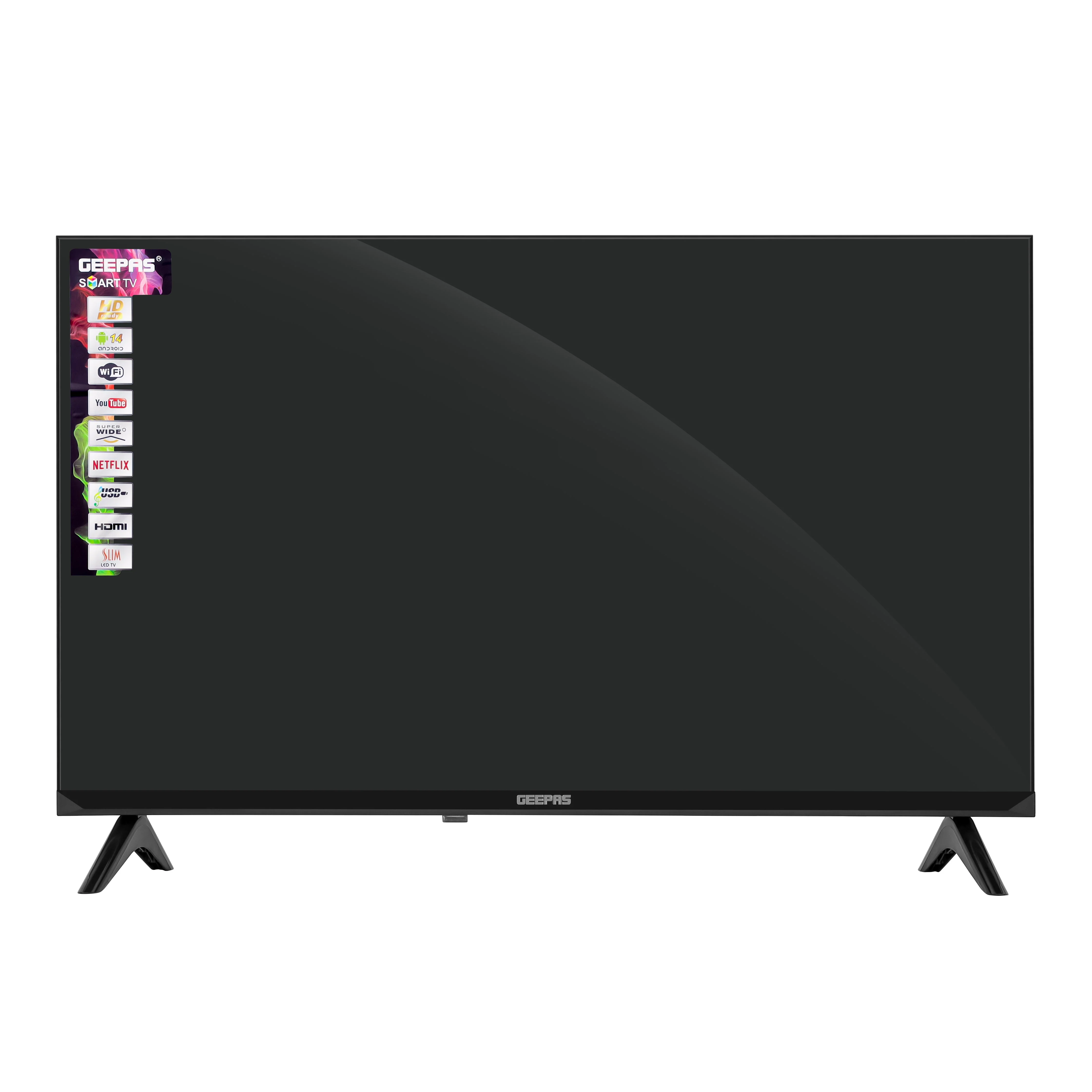 Geepas GLED3202SEHD 32-Inch Smart LED TV | HD Ready Android OS TV with HDMI & USB Connectivity| Full Color Optimizer, HQ Sound, LED Design and Energy Efficient| - Image 3