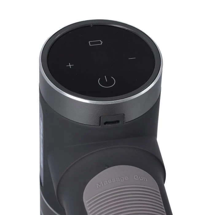 Geepas GM86045 Rechargeable 6-in-1 Digital Massager | 5-Speed Brushless Motor with 6 Massage Heads| 6000mAh Battery & 4 Hours Use for Deep Tissue Muscle Relief| - Image 4