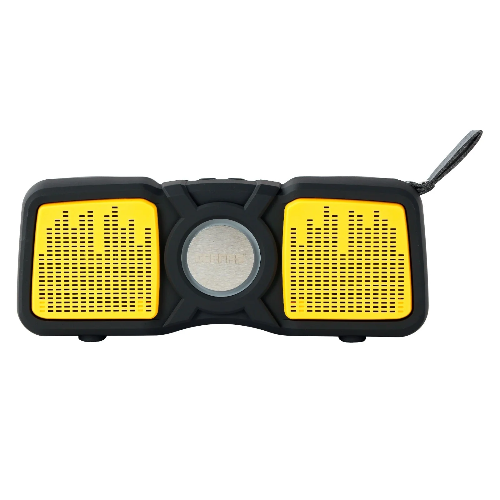 Geepas GMS11183 Rechargeable Bluetooth Speaker | TWS Connection, USB/TF/FM/AUX Input & 1200mAh Built-in Battery| Durable, Pulse LED Light & Hands-Free Calling|