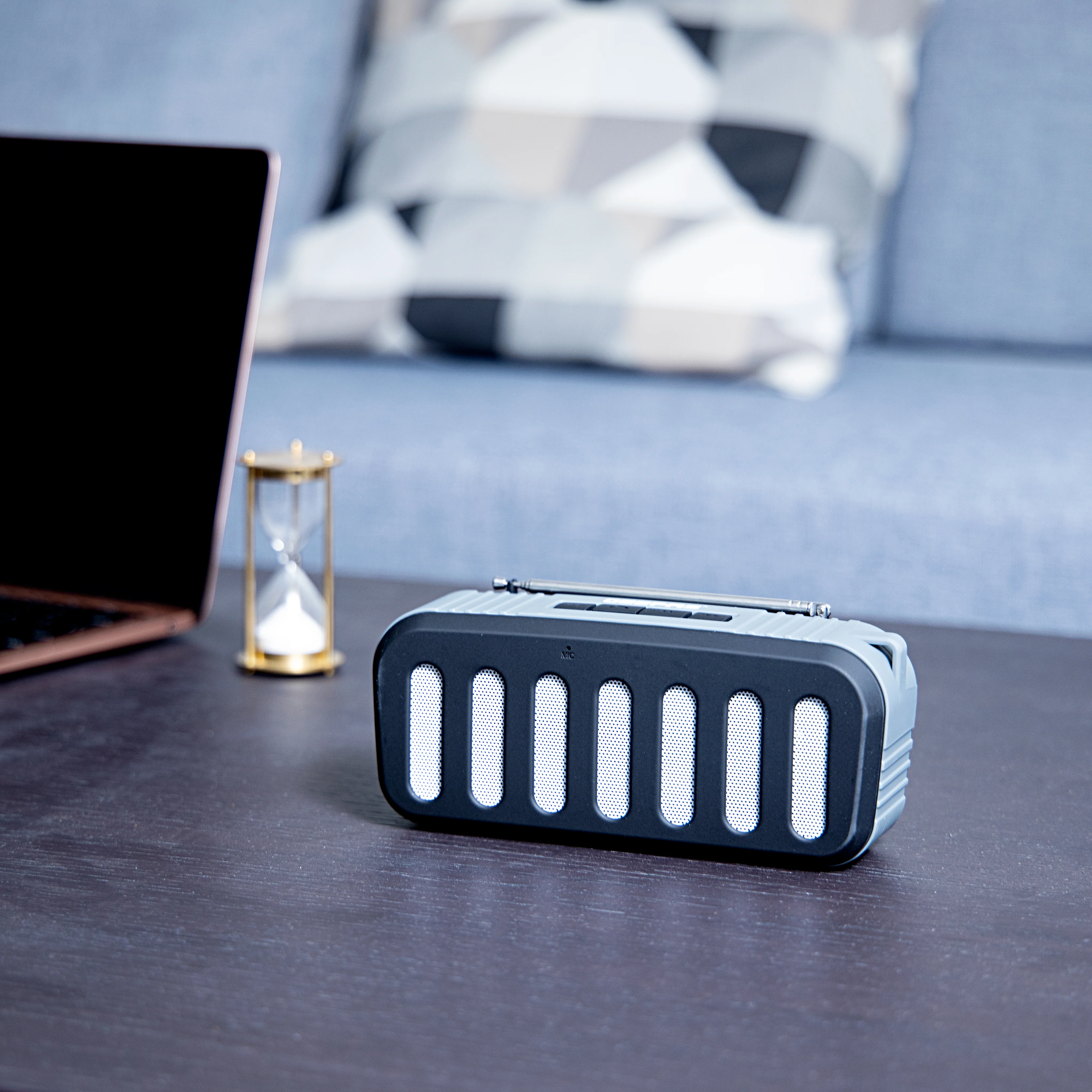 Rechargeable Bluetooth Speaker, TWS Connection | GMS11184 | Portable Wireless Speakers | 1200mAh Battery | BT/ TF Card/ AUX/ USB Playback | For Home, Party, Outdoor Etc - Image 6